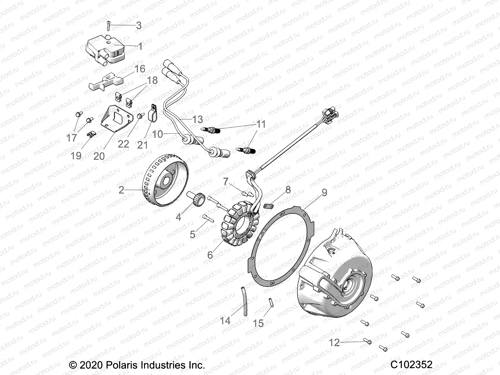 ELECTRICAL | ELECTRICAL, IGNITION SYSTEM - A20SGE95AK (C102352)