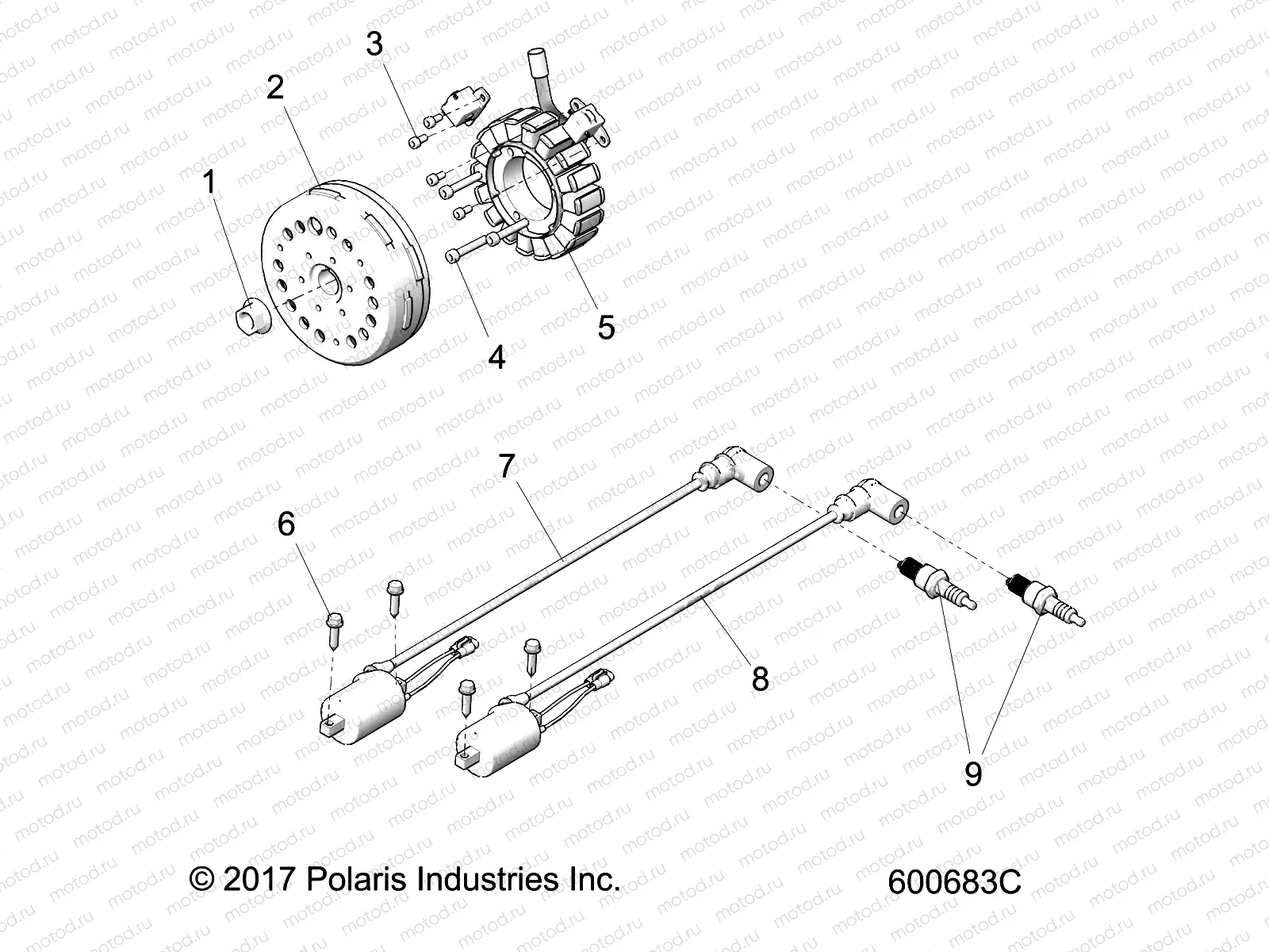 ELECTRICAL | ELECTRICAL, IGNITION SYSTEM - S20FJB8/FJE8/FJP8 ALL OPTIONS (600683C)