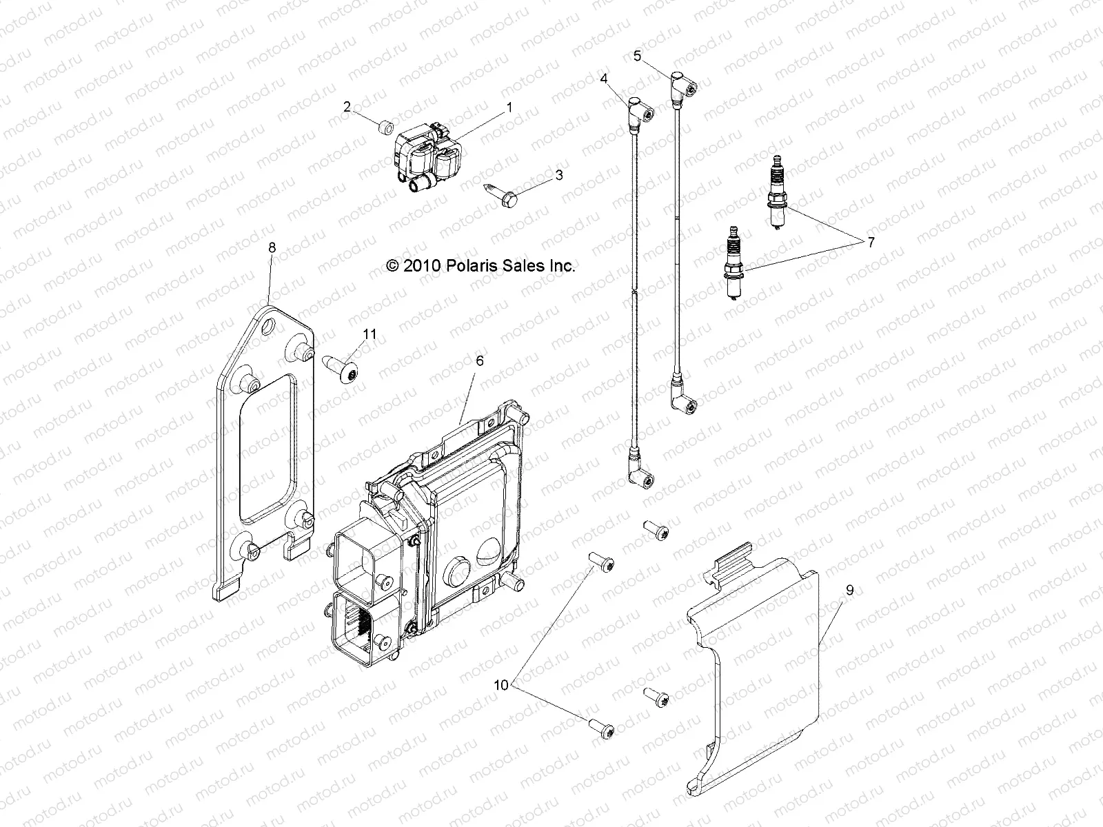 ELECTRICAL | ELECTRICAL, IGNITION - Z14XT9EFX (49RGRIGNITION11RZR875)