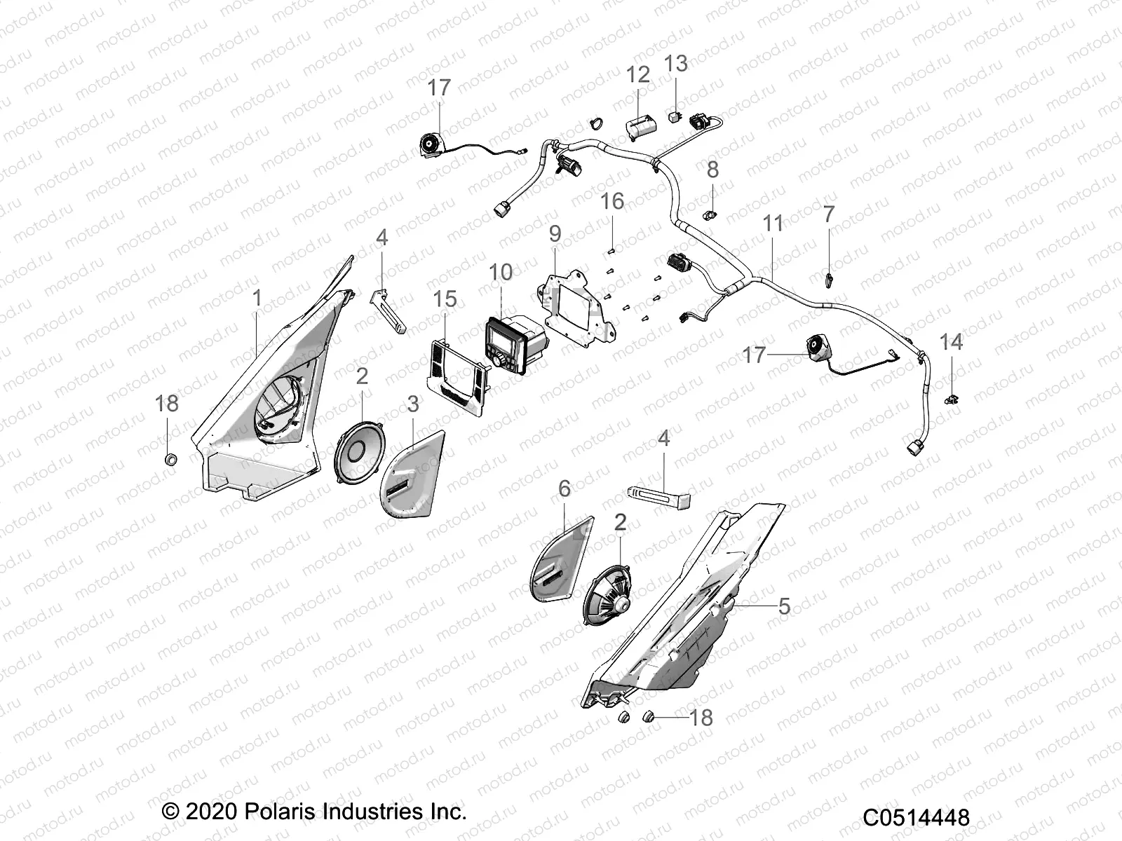 ELECTRICAL | ELECTRICAL, INFOTAINMENT (SP MODELS) - T22AAFGB/HB/PGD/HD/RGB/HB  (C0514448)