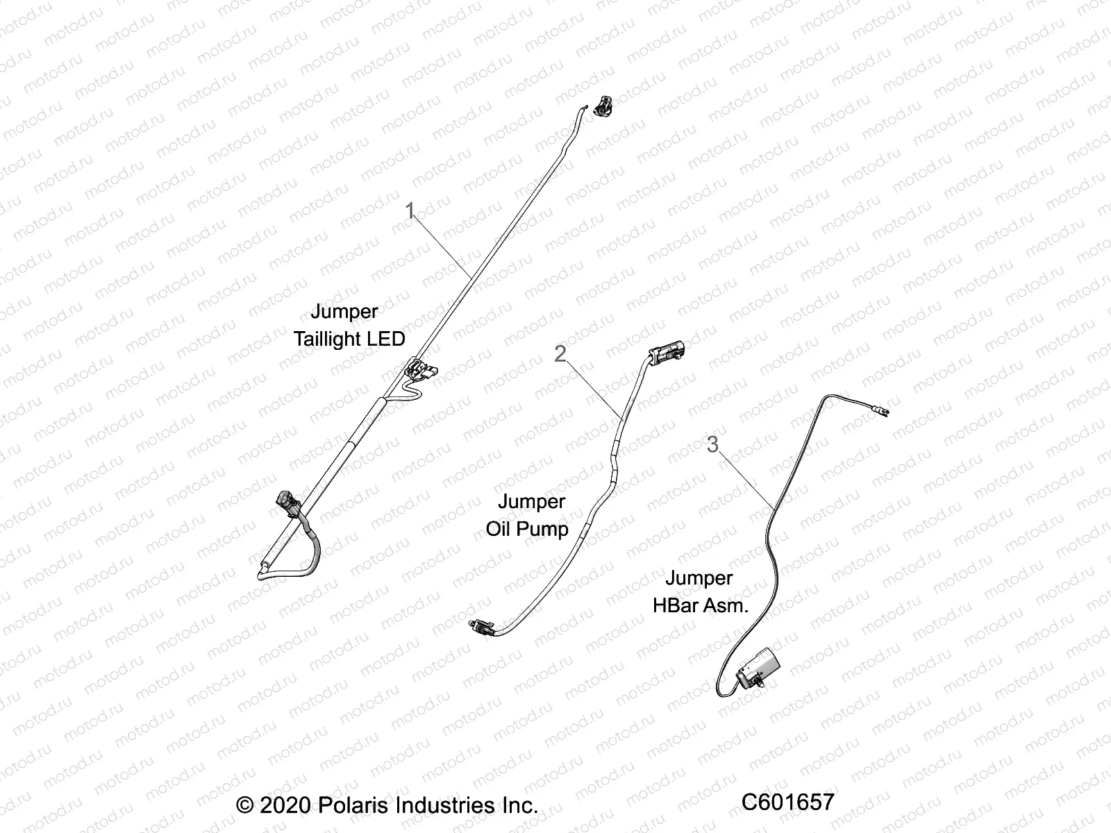 ELECTRICAL | ELECTRICAL, JUMPER WIRES - S21TKP8RS/8RE ALL OPTIONS (C601657)