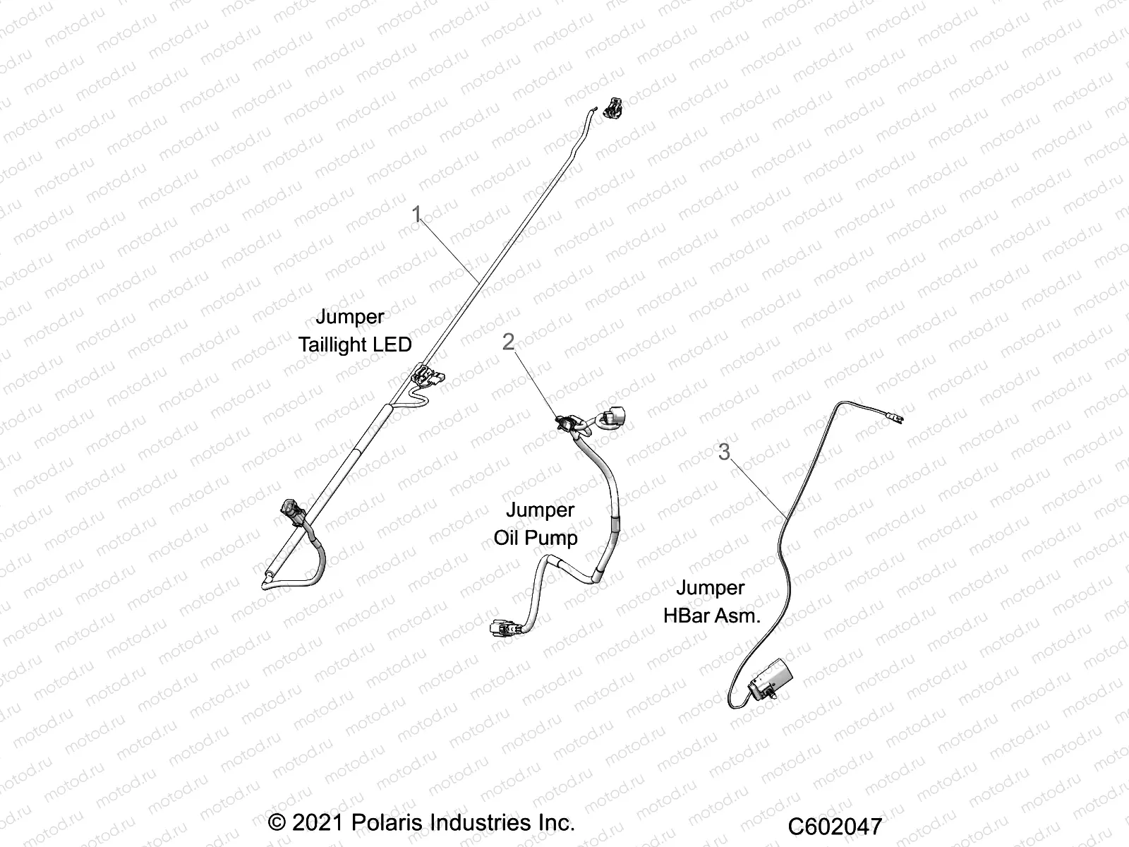 ELECTRICAL | ELECTRICAL, JUMPER WIRES - S23TGG8MS/TGY8MS (C602047)