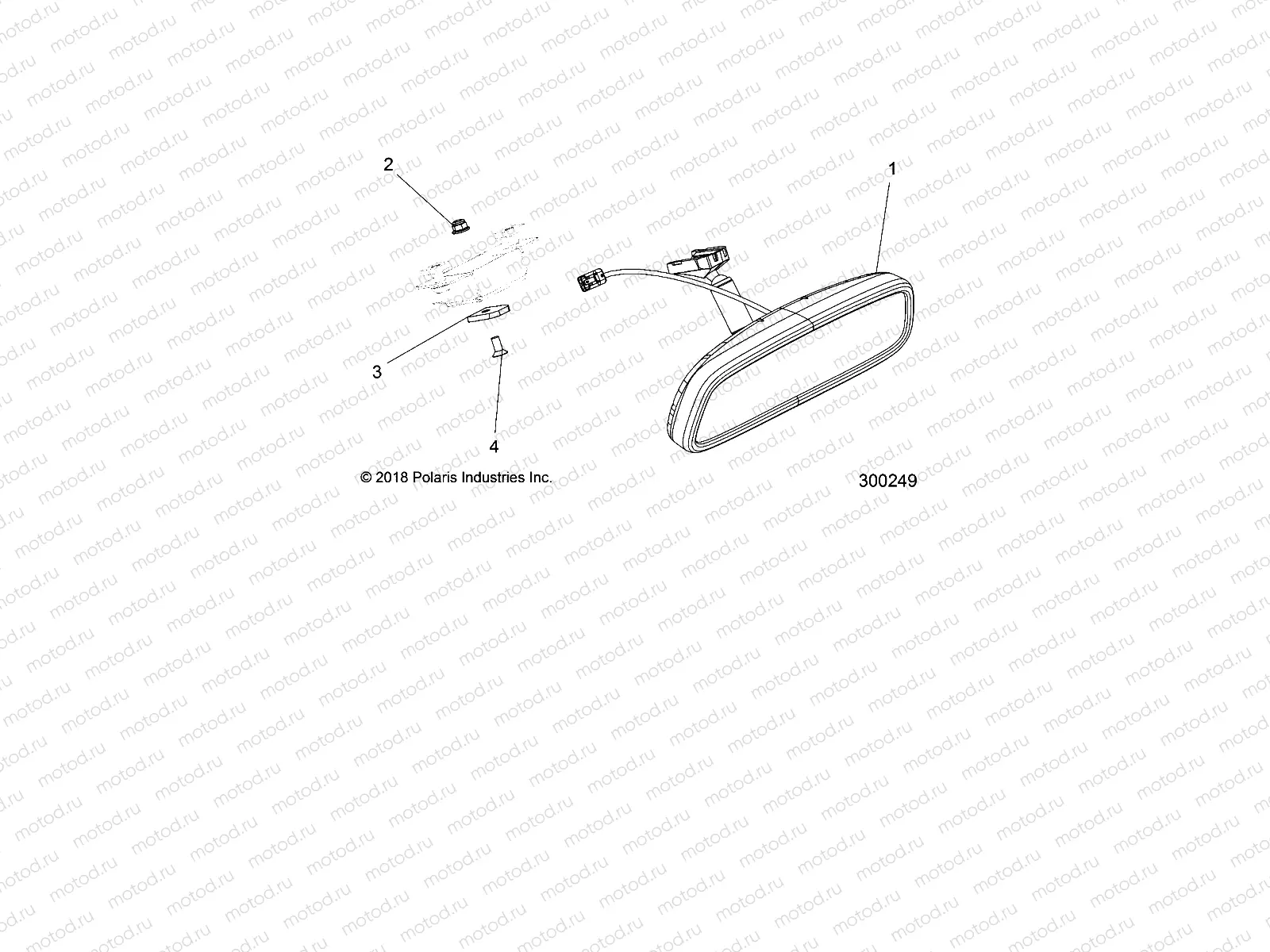 ELECTRICAL | ELECTRICAL, LCD MIRROR MOUNTING - L22G2AEALA/DEALA/4AEALA/6AEALA (300249)