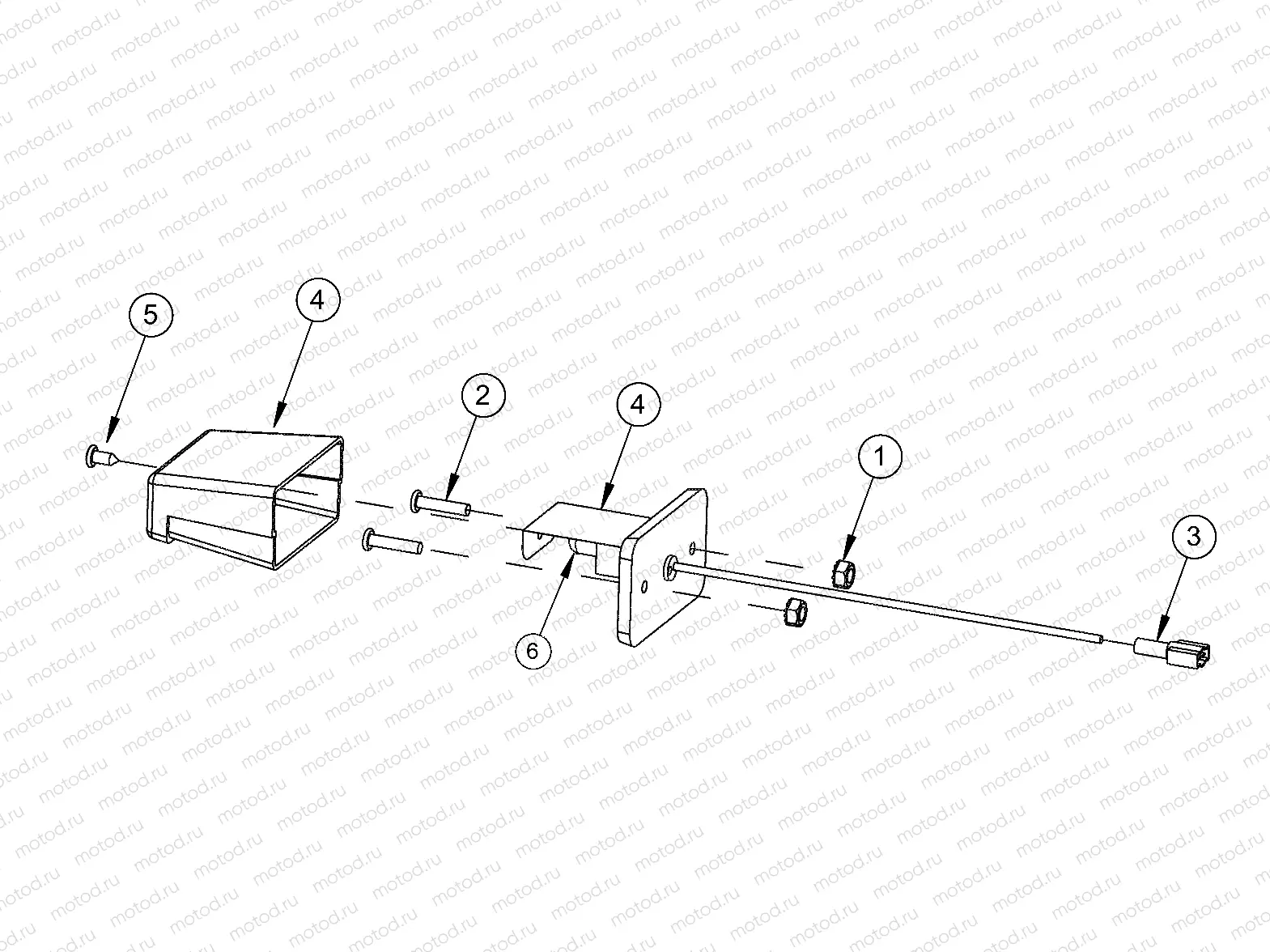 ELECTRICAL | ELECTRICAL, LICENSE PLATE LAMP - e2/e4/e6/eS/eL/eLXD (49GEMELECTRICAL11LICENSE)