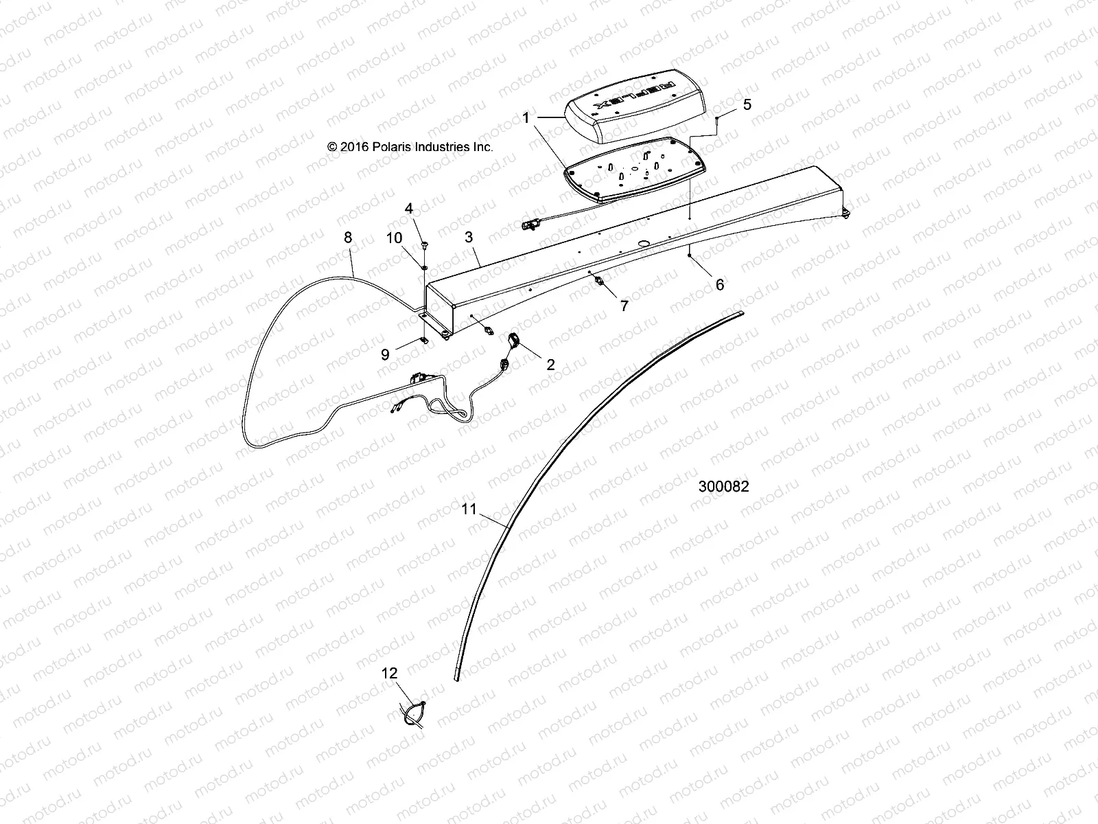 ELECTRICAL | ELECTRICAL, LIGHTBAR, AMBER - L22G2AEALA/DEALA/4AEALA/6AEALA (300082)
