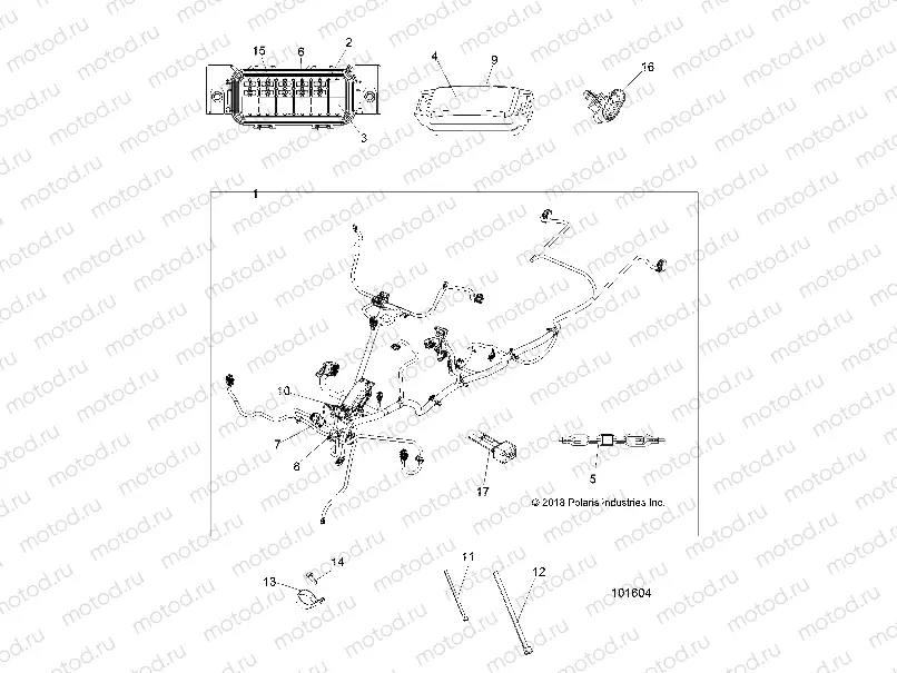 ELECTRICAL | ELECTRICAL, MAIN WIRE HARNESS - A19SAA50D5