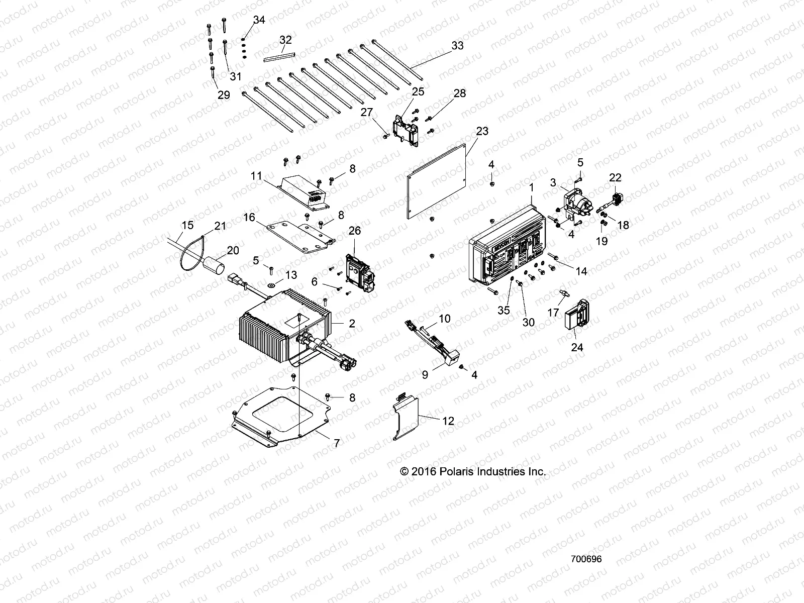 ELECTRICAL | ELECTRICAL, MODULES and CONTROLLERS - R17RMAL4G9 (700696)
