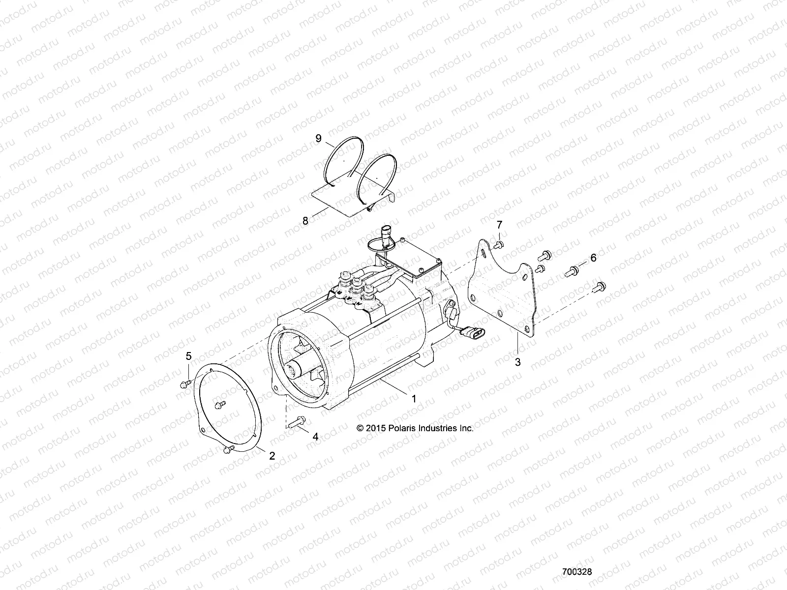 ELECTRICAL | ELECTRICAL, MOTOR, 48 VAC - R19RMAE4G8/G9 (700328)