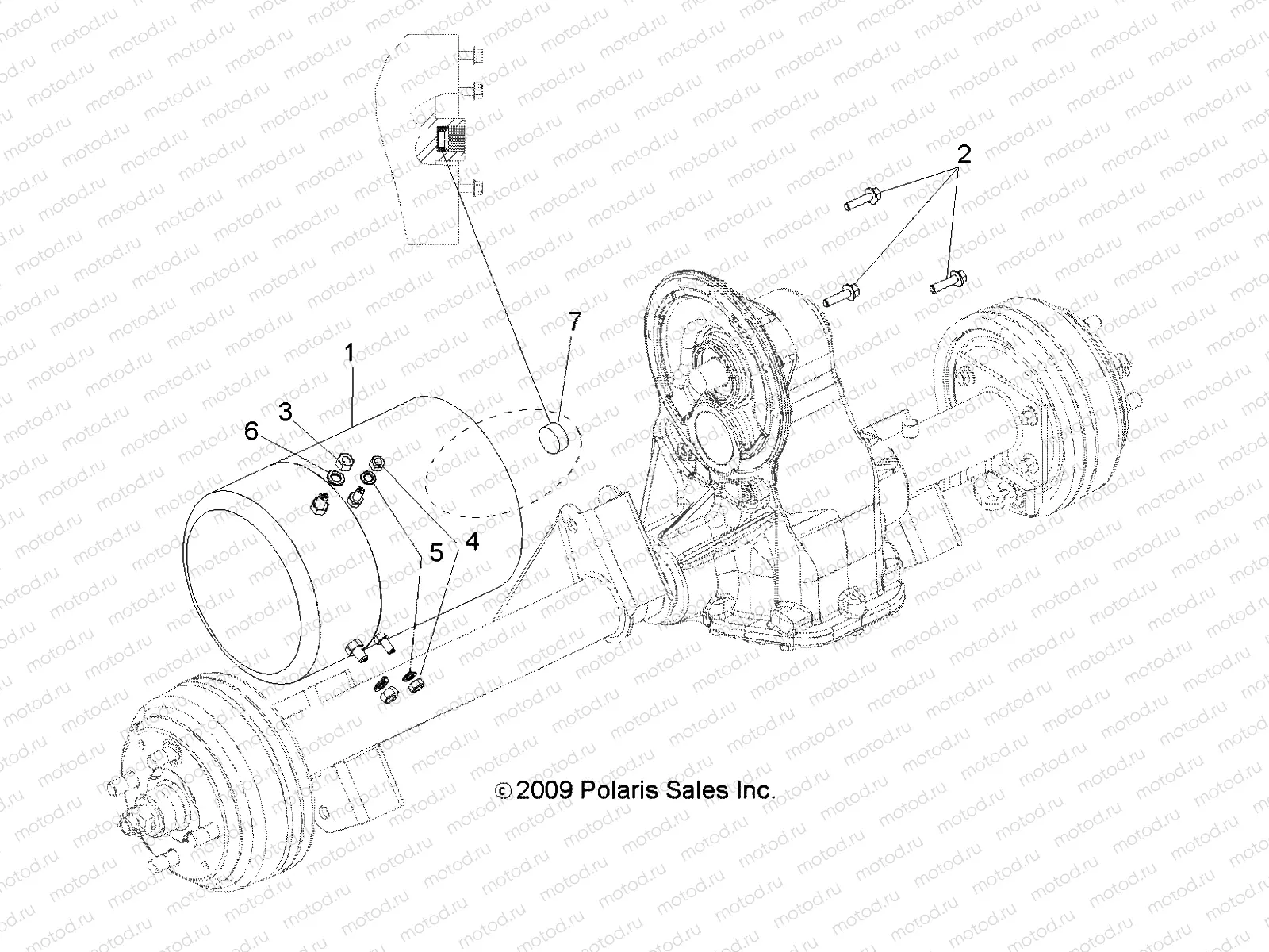 ELECTRICAL | ELECTRICAL, MOTOR MOUNT - L11AB08/AA08 ALL OPTIONS (49LEVELECTMTR10BSTN)