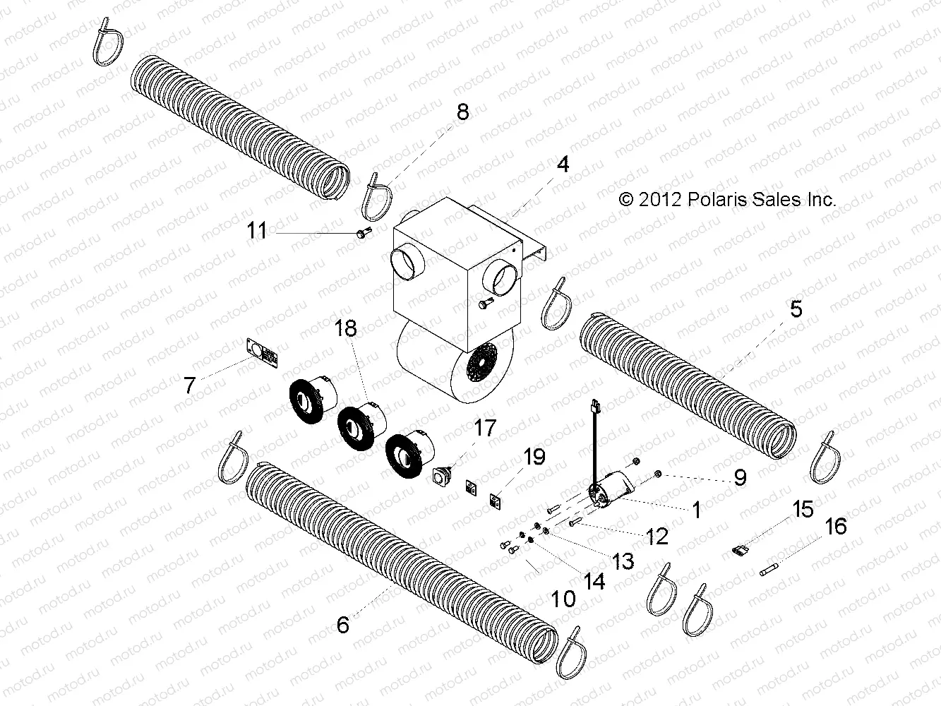 ELECTRICAL | ELECTRICAL, OPTIONS, HEATER/DEFOGGER - L13G2/4/6 ALL OPTIONS (49GEMOPTIONS11HEATER)