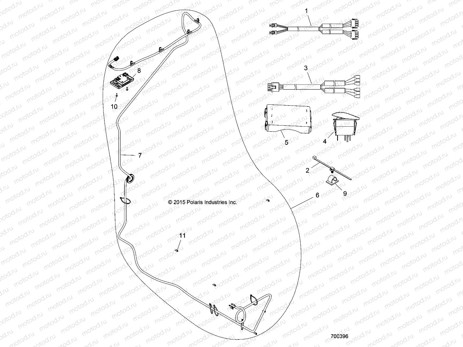 ELECTRICAL | ELECTRICAL, OPTIONS - R16RTU87A9/AS (700396)