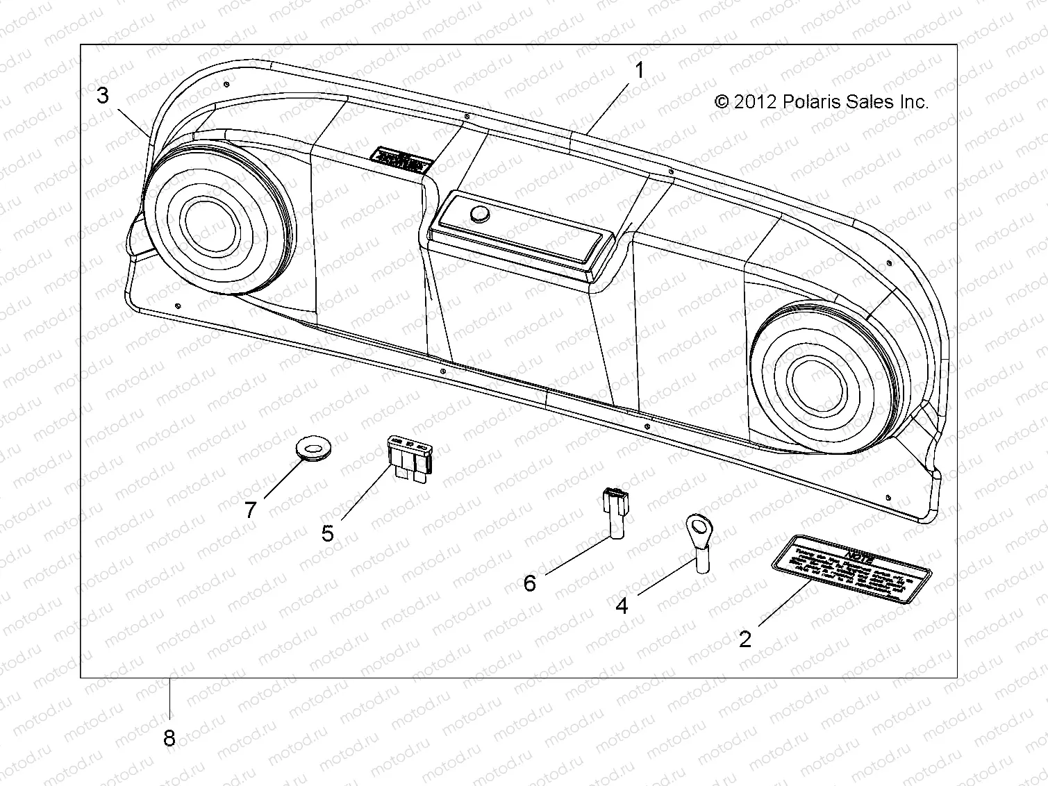 ELECTRICAL | ELECTRICAL, OPTIONS, STEREO PACKAGE, US - L16G2D/4/6 ALL OPTIONS (49GEMOPTIONS11STEREO)