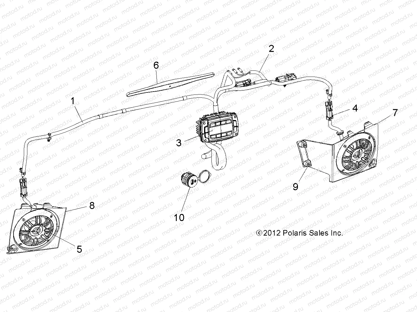 ELECTRICAL | ELECTRICAL, RADIO PACKAGE - R13UH88AQ (49RGRAUDIO13900XP)