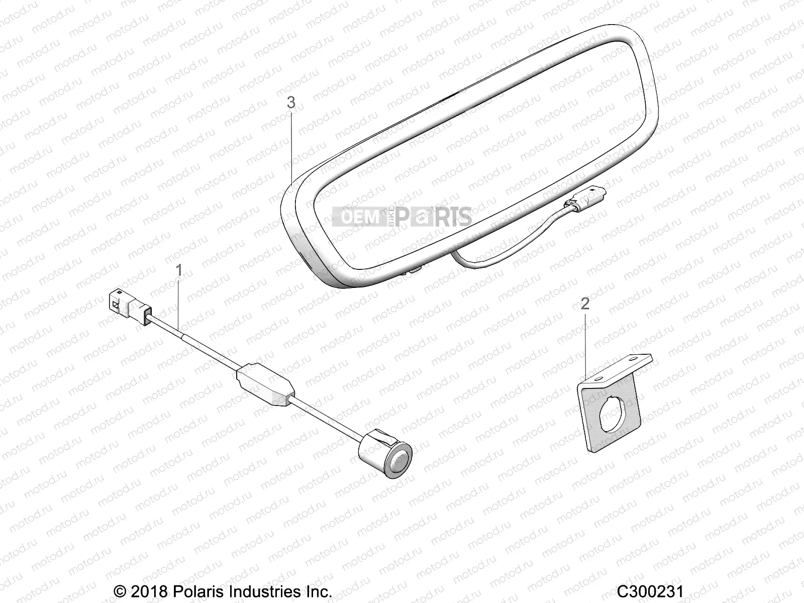 ELECTRICAL | ELECTRICAL, REAR CAMERA - L22G2AEALA/DEALA/4AEALA/6AEALA (C300231)
