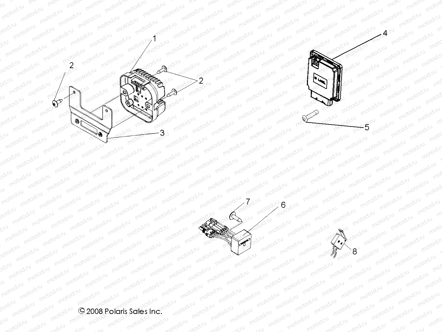 ELECTRICAL | ELECTRICAL, REGULATOR, RELAYS and ECU - R09HH50AG/AR (49RGRELECT095004X4)