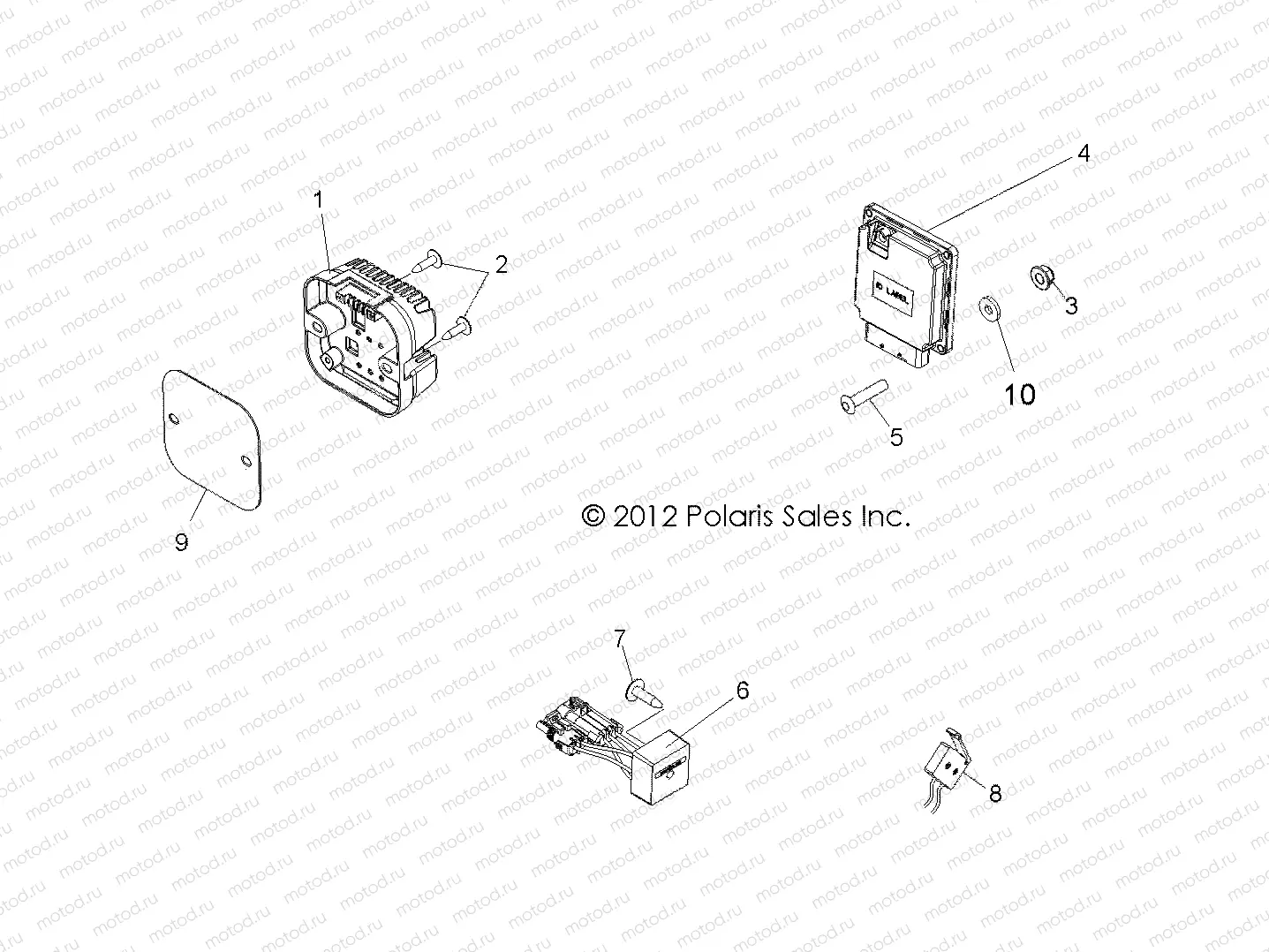 ELECTRICAL | ELECTRICAL, REGULATOR, RELAYS and ECU - R13RH50AG/AH/AM/AR (49RGRELECT13500)
