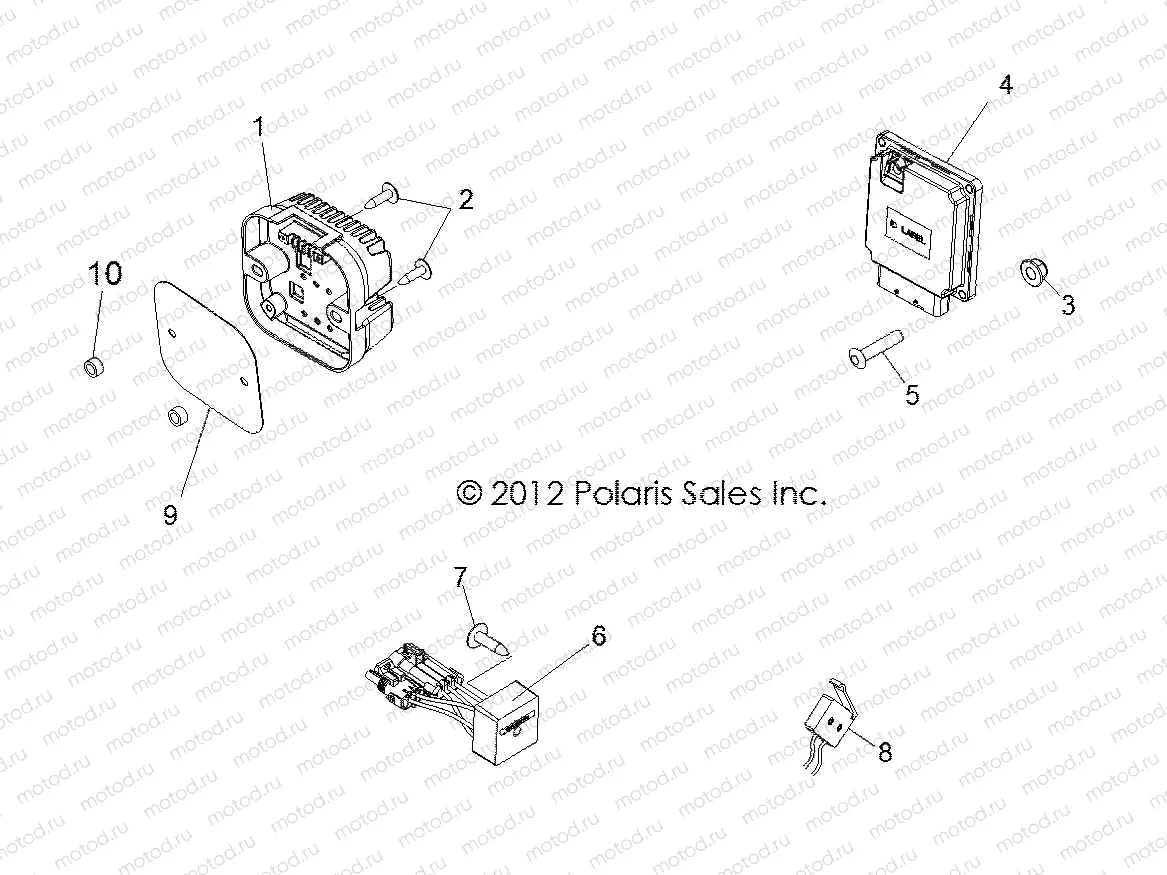 ELECTRICAL | ELECTRICAL, REGULATOR, RELAYS and ECU - R13WH50AG/AH/AR/AX (49RGRELECT13500CREW)