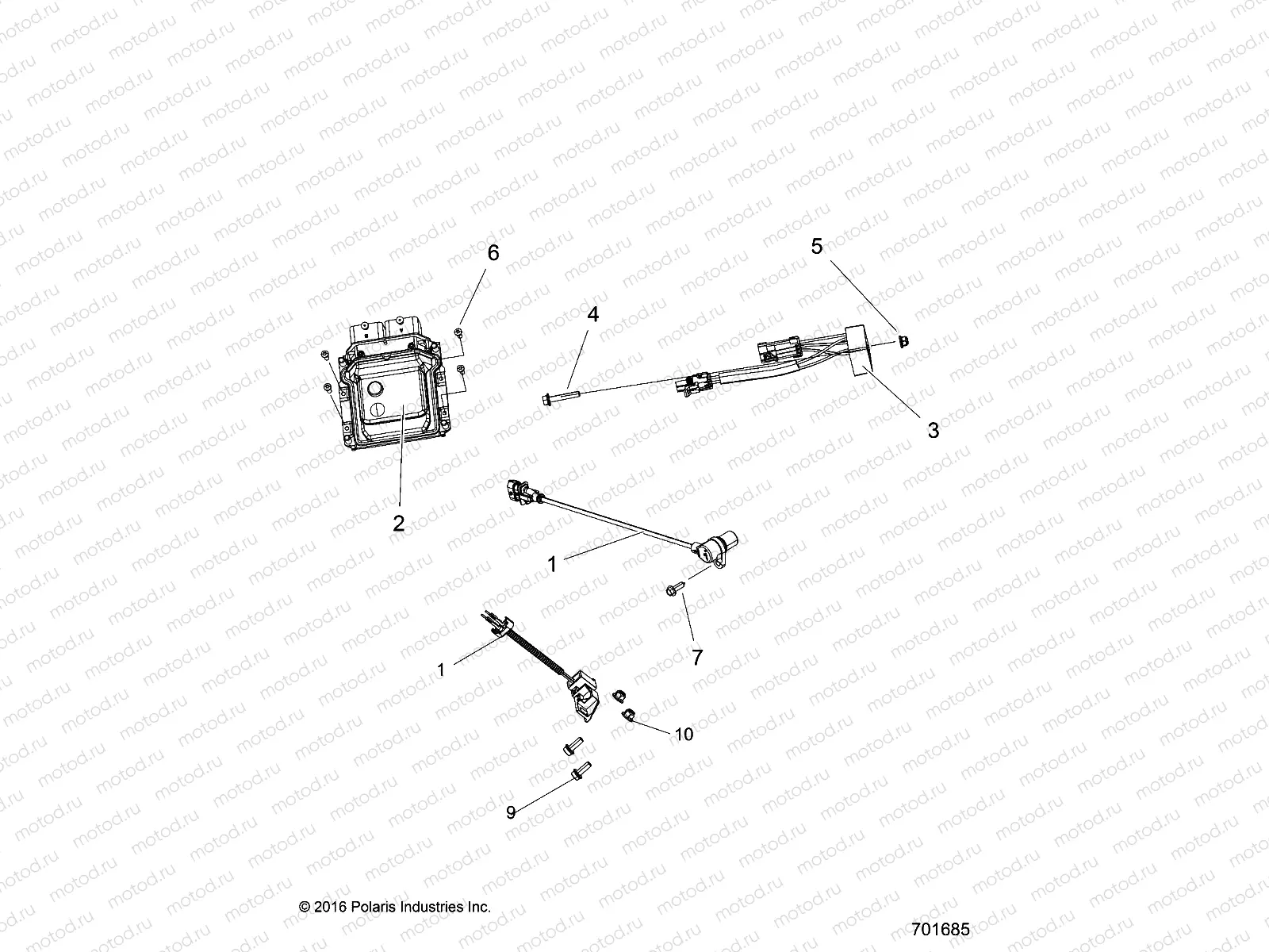 ELECTRICAL | ELECTRICAL, REGULATOR, RELAYS and ECU - R17RTED1F1/SD1C1 (49RGRELECT151KDSL)