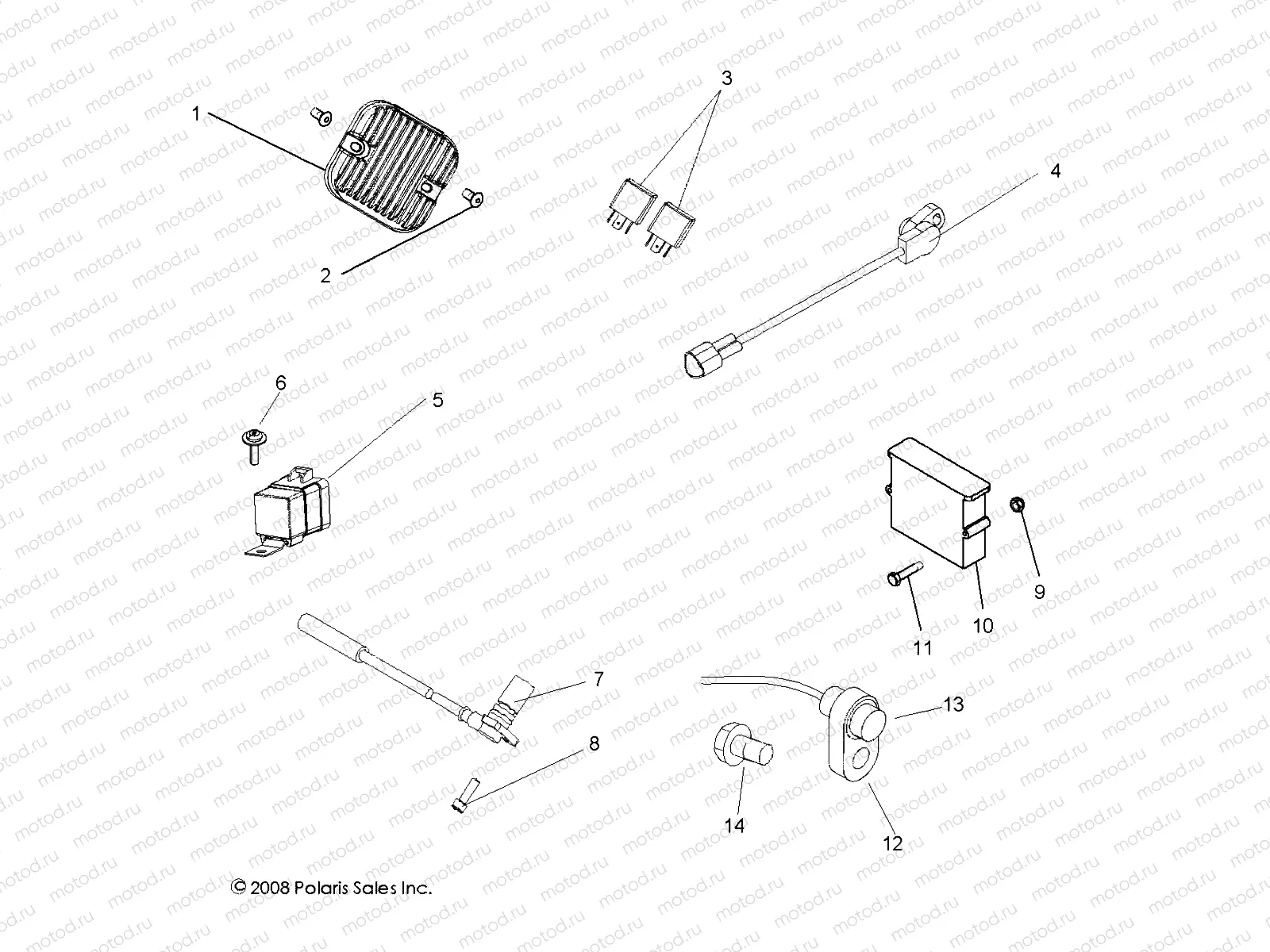 ELECTRICAL | ELECTRICAL, REGULATOR, RELAYS, SENSORS and ECU - R09WH68AC/AG/AH/AL/AR/AZ (49RGRELECT09CREW)