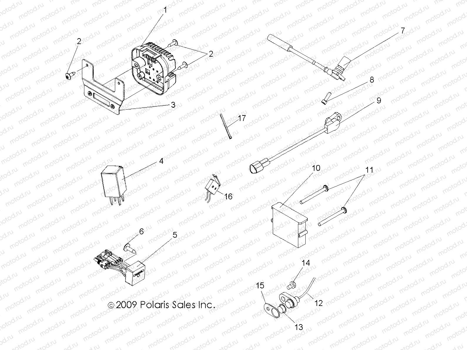 ELECTRICAL | ELECTRICAL, REGULATOR, RELAYS, SENSORS and ECU - R10HR76AG/AR (49RGRELECT106X6)