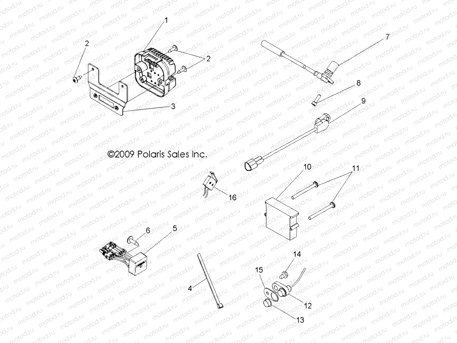 ELECTRICAL | ELECTRICAL, REGULATOR, RELAYS, SENSORS and ECU - R10WH76AG/AH/AR/AV/WY76AW/AZ (49RGRELECT10CREW)