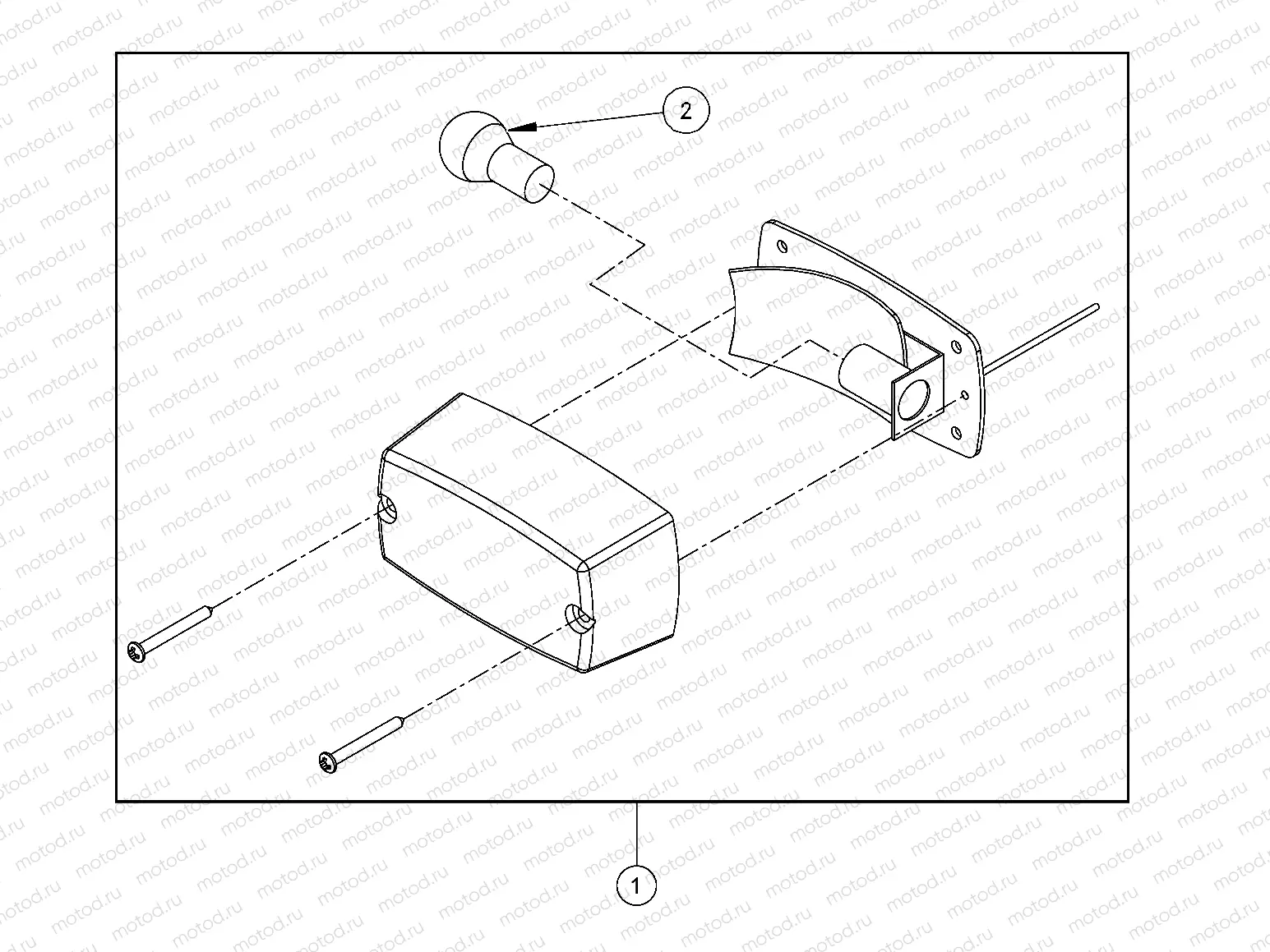 ELECTRICAL | ELECTRICAL, REVERSE LAMP - L12G2A/L12G4A/L12G6A/L12G2S/L12G4S/L12G6S/L12G2L/L12G2D (49GEMELECTRICAL11REVERSE)