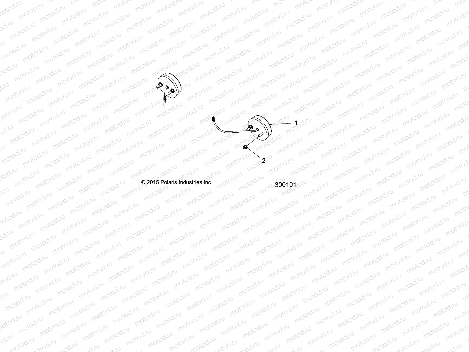 ELECTRICAL | ELECTRICAL, REVERSE LAMP - L22G2AEALA/DEALA/4AEALA/6AEALA (300101)