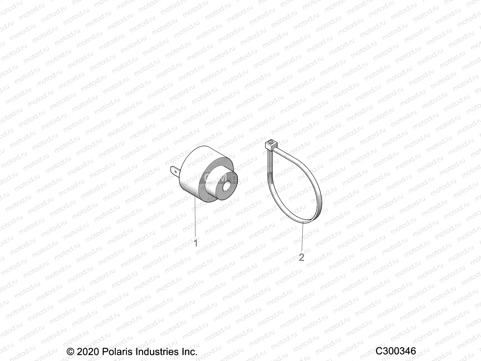 ELECTRICAL | ELECTRICAL, REVERSE WARNING ALARM - L21U2NAFLA (C300346)