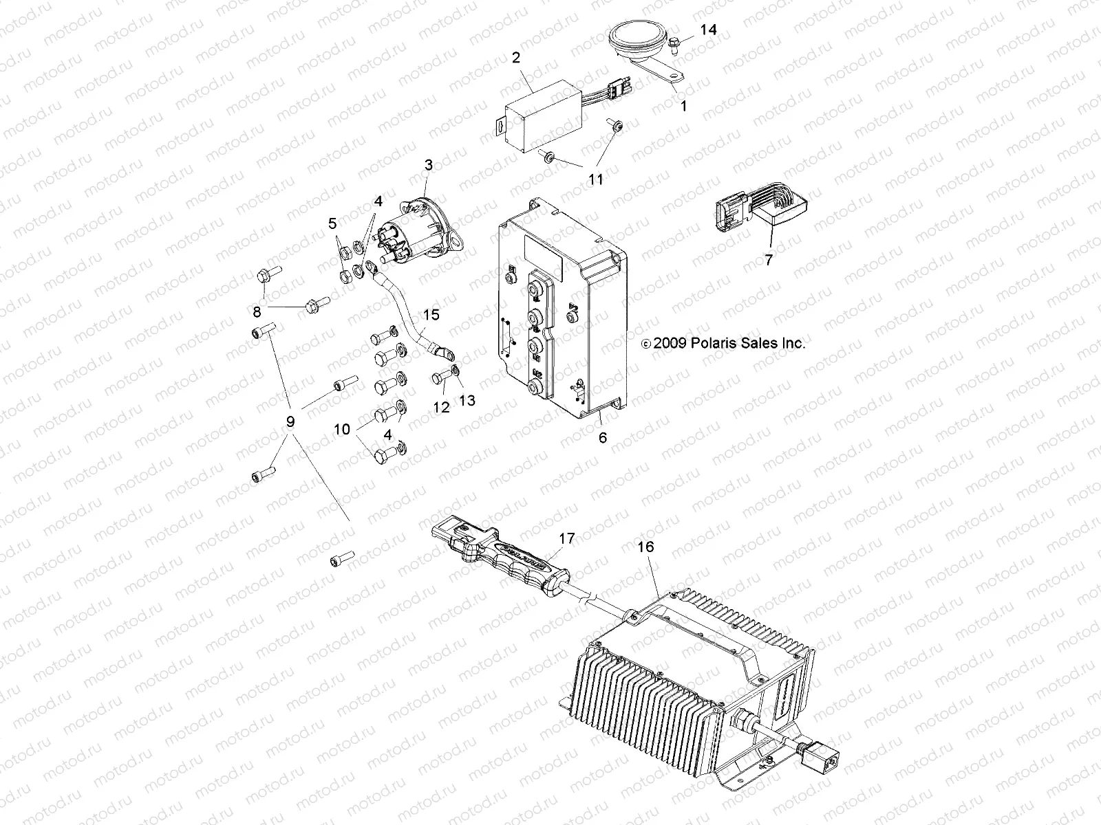 ELECTRICAL | ELECTRICAL, SENSORS and CHARGER - L11AB08/AA08 ALL OPTIONS (49LEVSENSORS10BSTN)