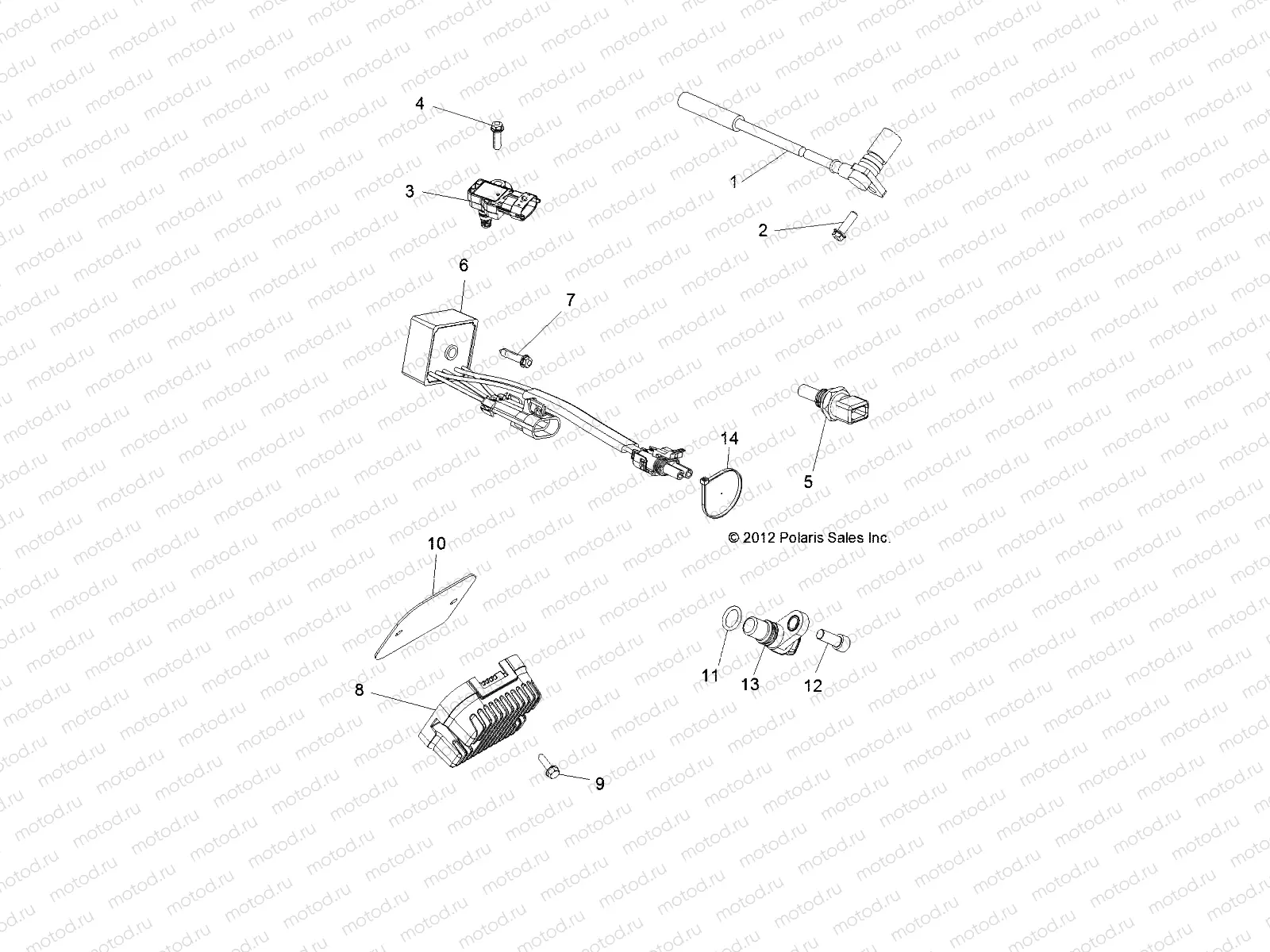 ELECTRICAL | ELECTRICAL, SENSORS and MODULES - R13UH88/UH9E ALL OPTIONS (49RGRELECT13900XP)
