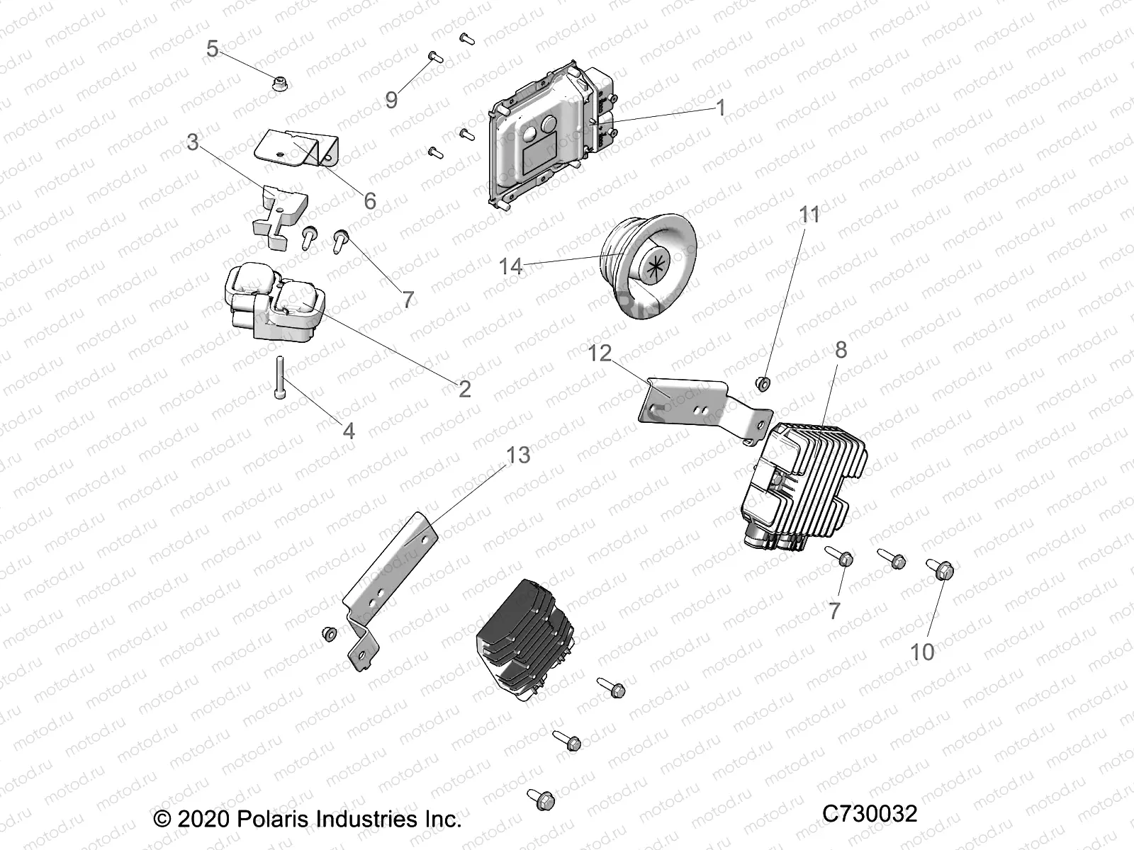 ELECTRICAL | ELECTRICAL, SENSORS and MODULES - R21T6U99AP/AG/BP/BG (C730032)