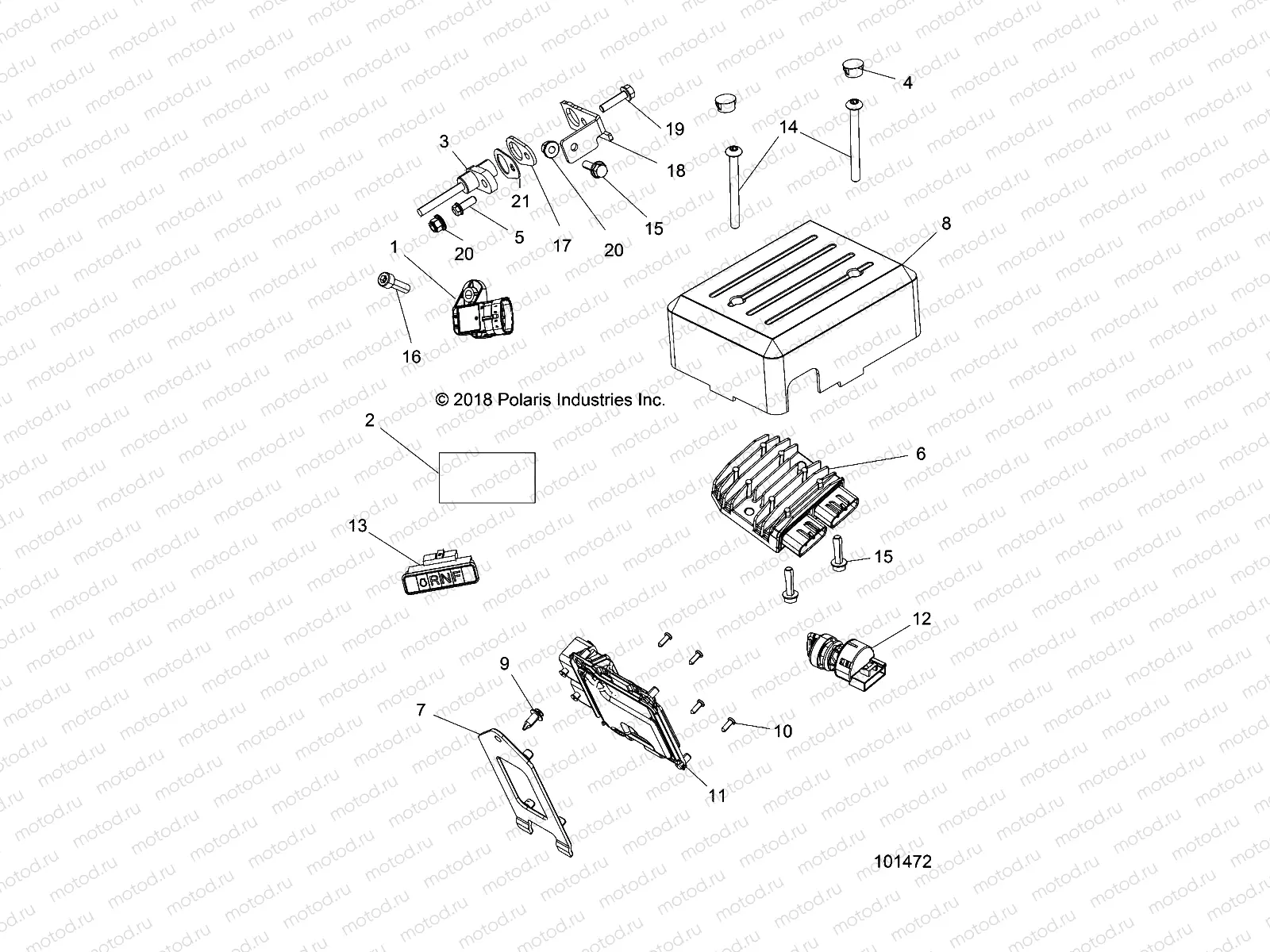 ELECTRICAL | ELECTRICAL, SENSORS, MODULES, and SWITCHES - A17HAA15N7 (101472)