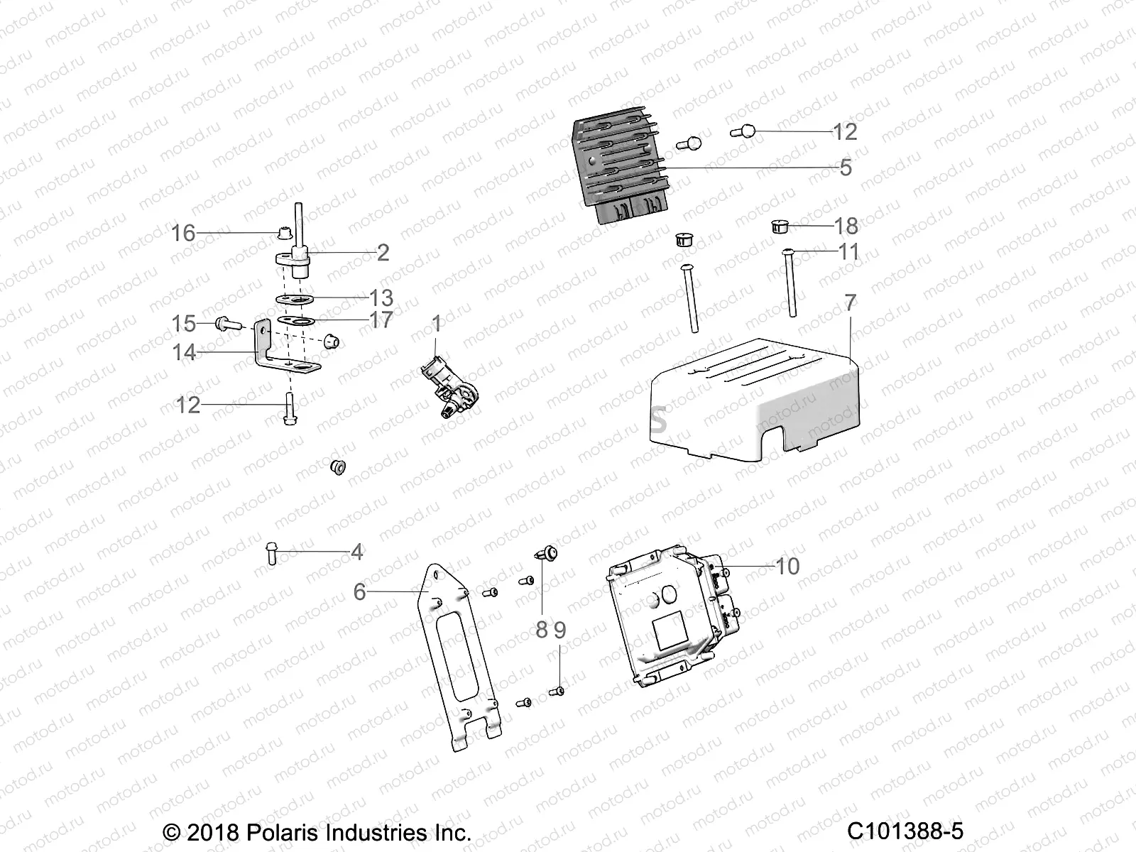 ELECTRICAL | ELECTRICAL, SENSORS, MODULES, and SWITCHES - A18HZA15N4 (C101388-5)