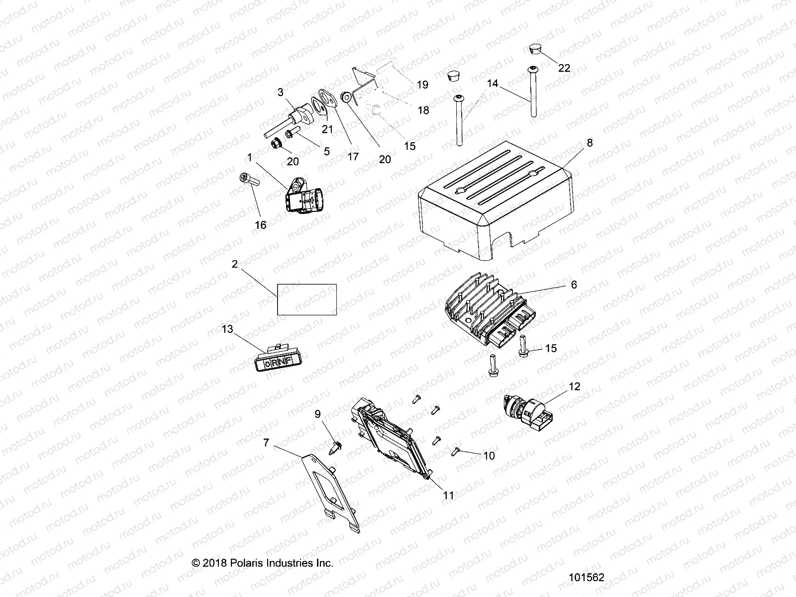 ELECTRICAL | ELECTRICAL, SENSORS, MODULES, and SWITCHES - A19HAA15N7 (101562)