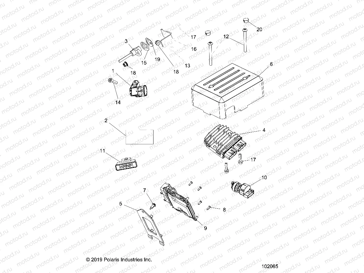 ELECTRICAL | ELECTRICAL, SENSORS, MODULES, and SWITCHES - A20HAB15N2 (102065)