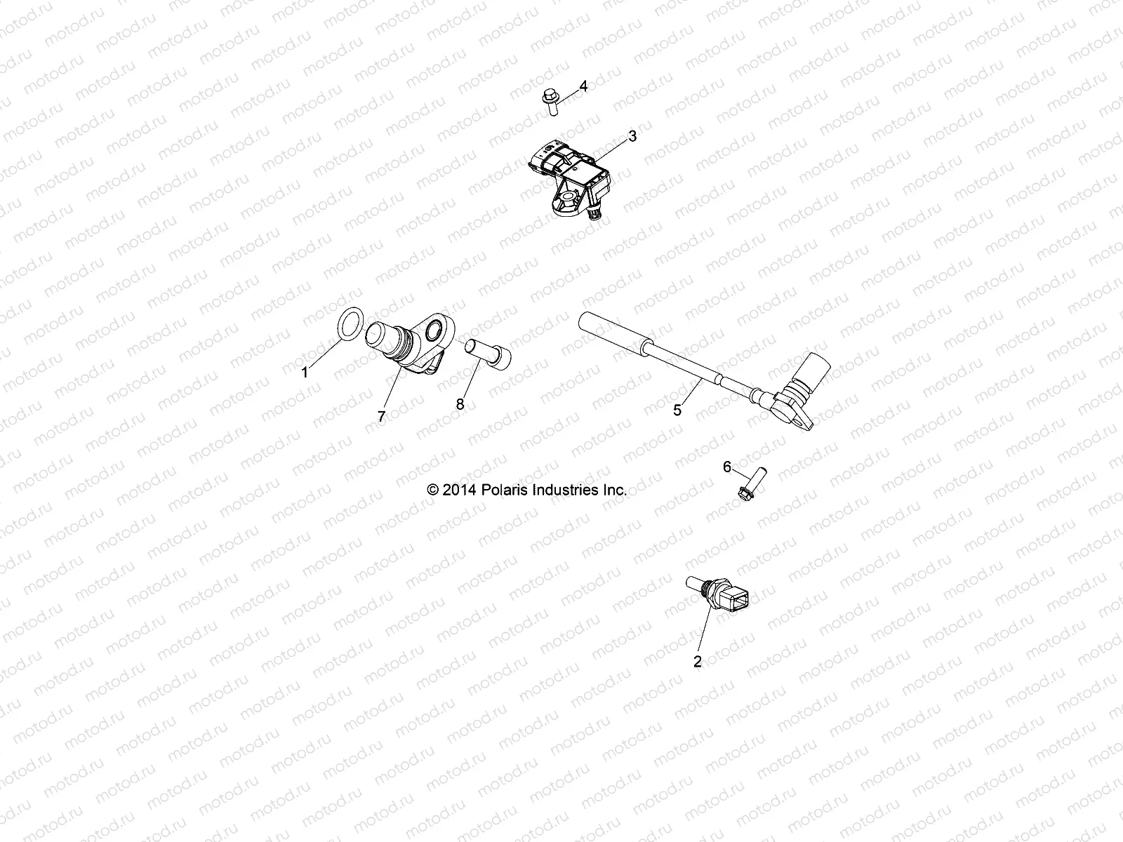 ELECTRICAL | ELECTRICAL, SENSORS - R15RUA57AA/E57AC (49RGRELECT15570F)