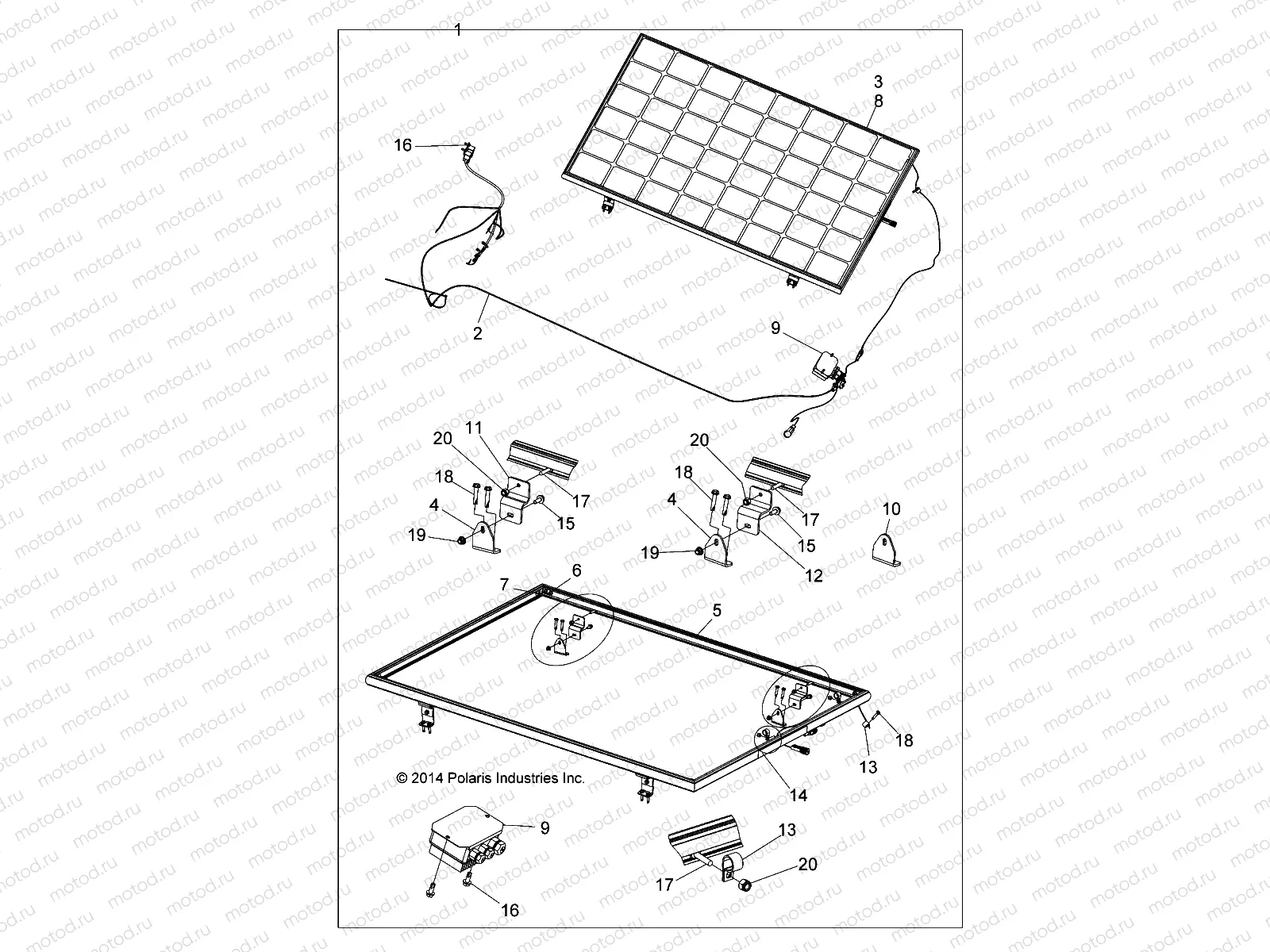 ELECTRICAL | ELECTRICAL, SOLAR OPTION, 4 PASSENGER - L15G4AGALA/4S ALL OPTIONS (49GEMELECT15SOLAR)