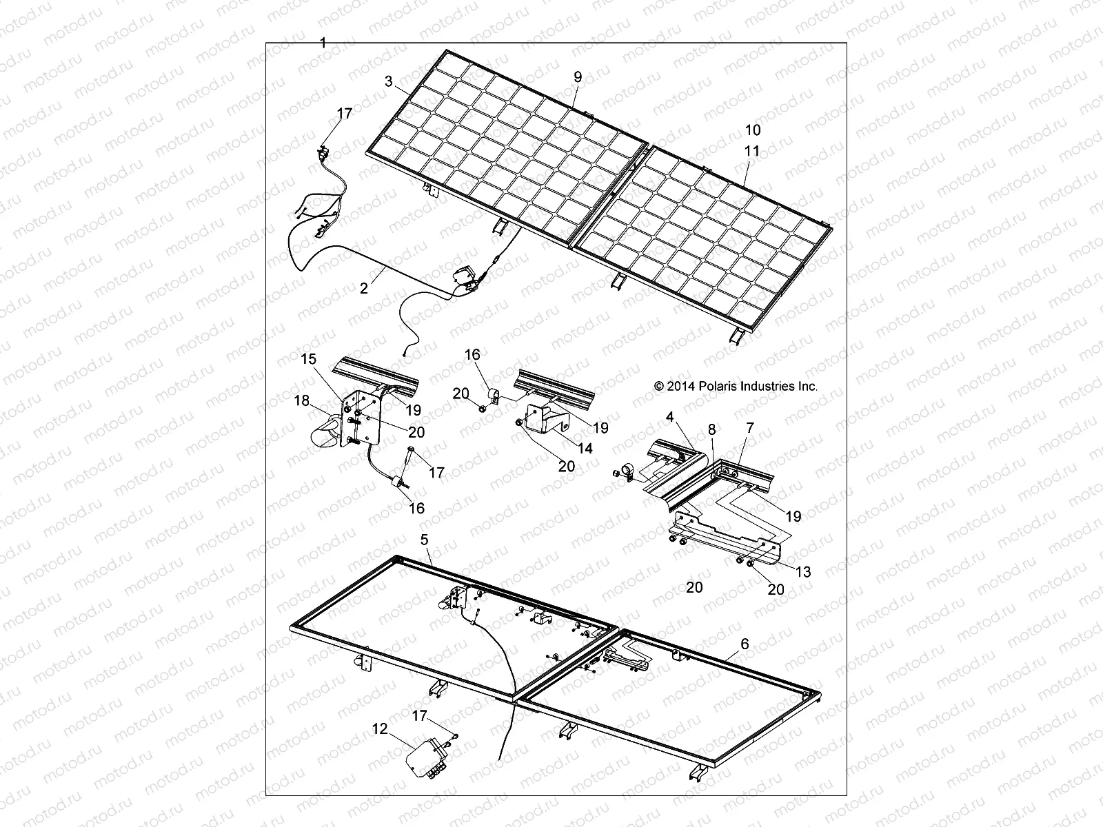 ELECTRICAL | ELECTRICAL, SOLAR OPTION, G2 - L15G2DGALA/2L ALL OPTIONS (49GEMELECT15SOLAR2)