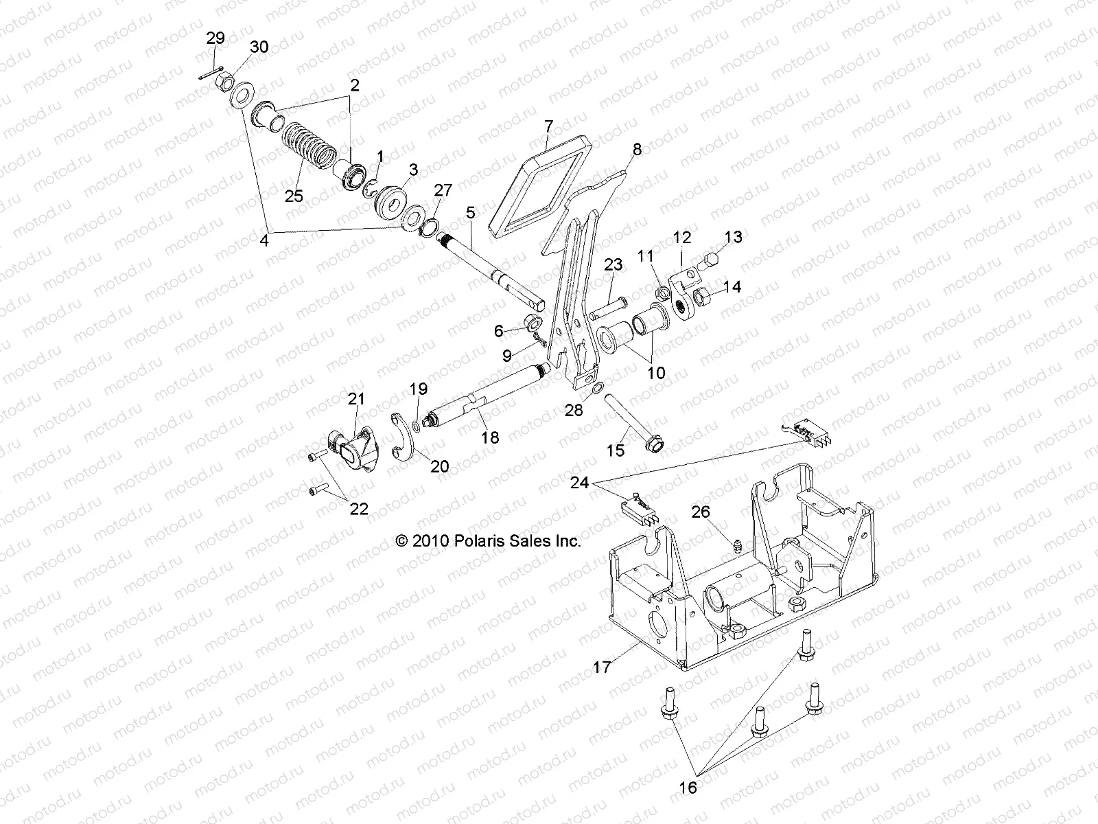 ELECTRICAL | ELECTRICAL, SPEED CONTROL - L11AB08/AA08 ALL OPTIONS (49LEVTHROTTLE11BRZ)
