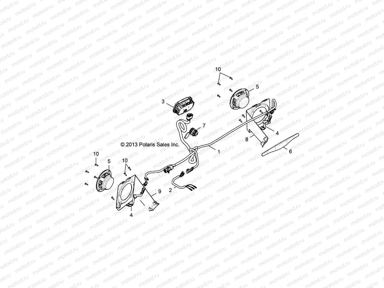 ELECTRICAL | ELECTRICAL, STEREO - R14UH9EAN ALL OPTIONS (49RGRDASH149XP)