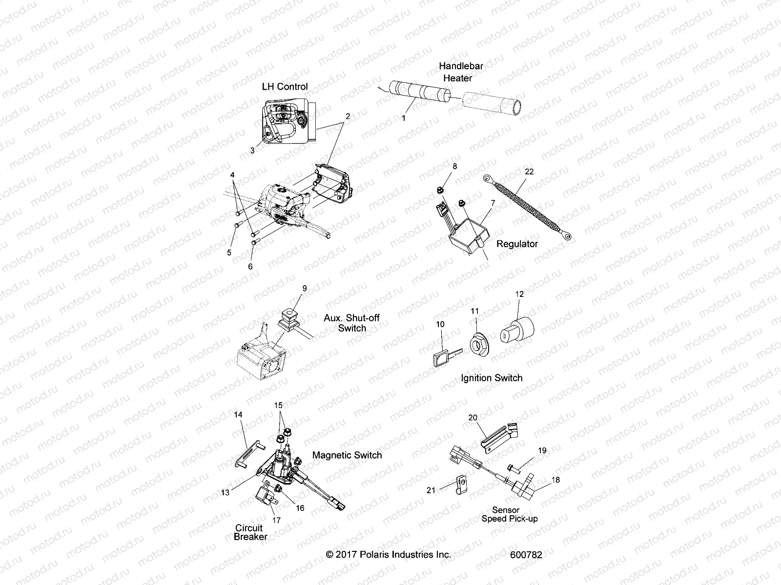 ELECTRICAL | ELECTRICAL, SWITCHES and COMPONENTS - S21CEF5BSL (600782)