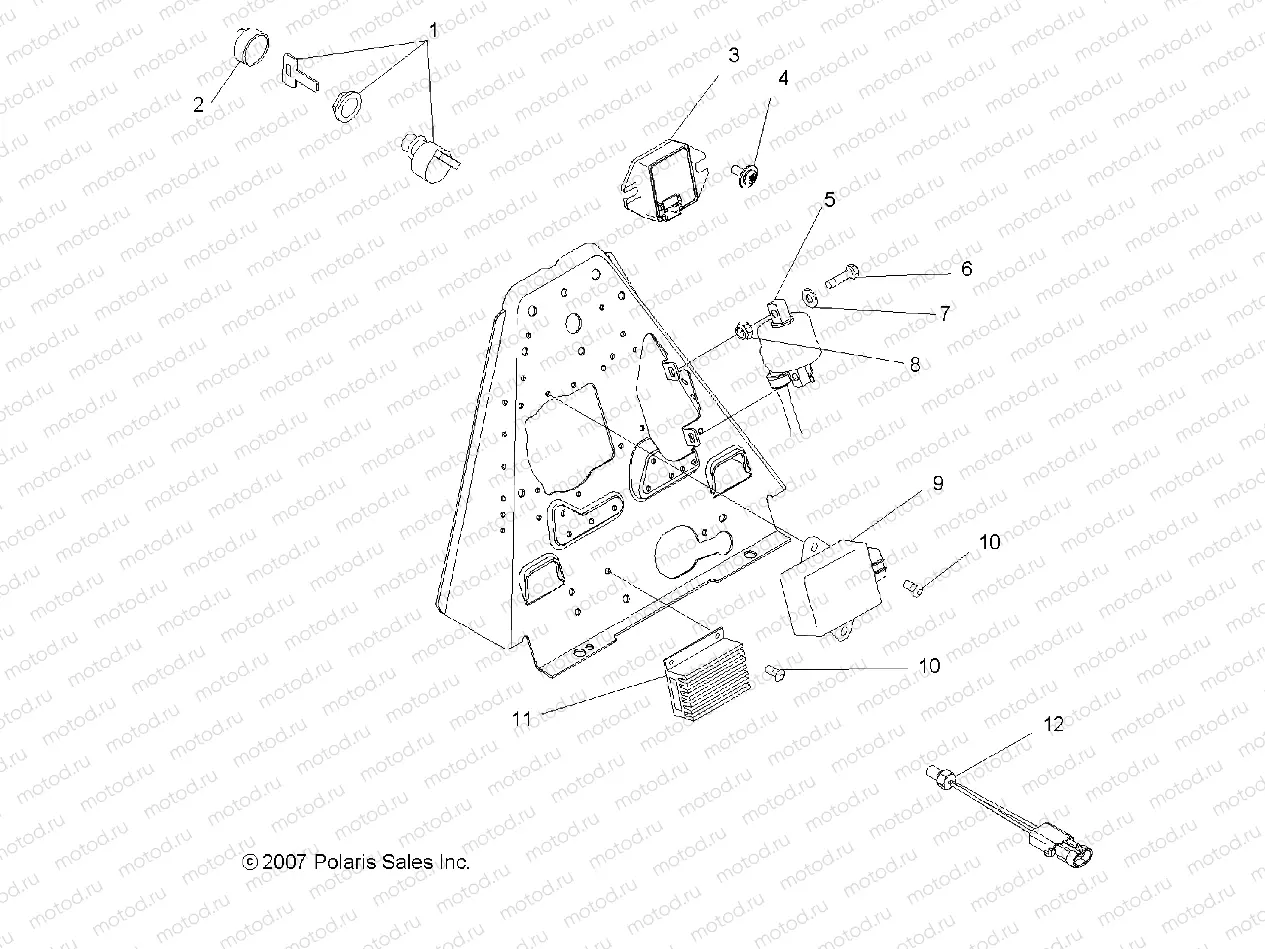 ELECTRICAL | ELECTRICAL, SWITCHES and SENSORS - A09CA32AA (49ATVELECT08BOSS)