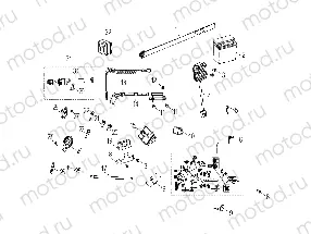 ELECTRICAL | ELECTRICAL, SWITCHES, HARNESS and INDICATORS - A20YAF11B5/N5 (A00086 SPMN)