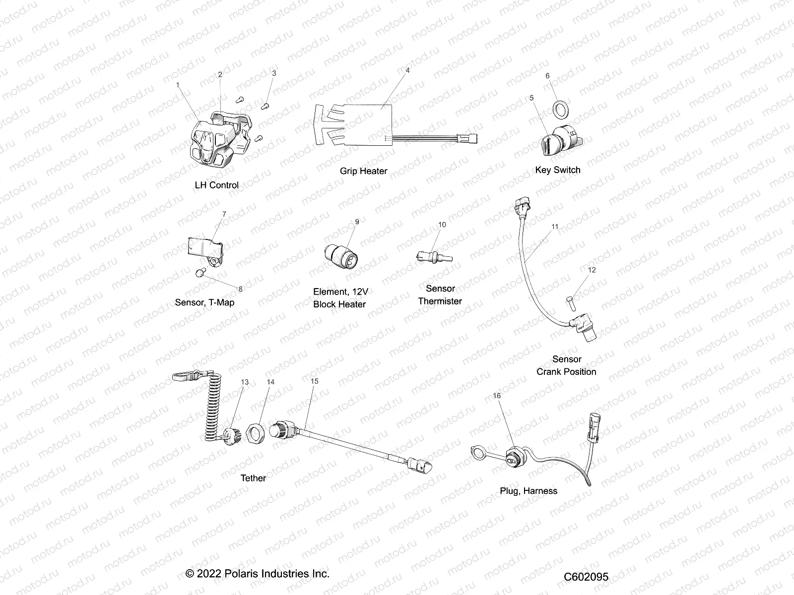 ELECTRICAL | ELECTRICAL, SWITCHES, SENSORS and COMPONENTS 1 - S23TDP9FS (C602095)
