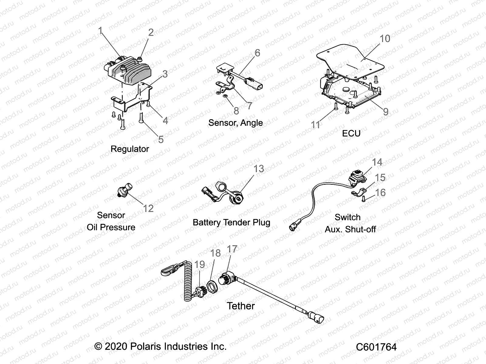 ELECTRICAL | ELECTRICAL, SWITCHES, SENSORS, AND COMPONENTS 2 - S23FJE9FS/9FE ALL OPTIONS (C601764)