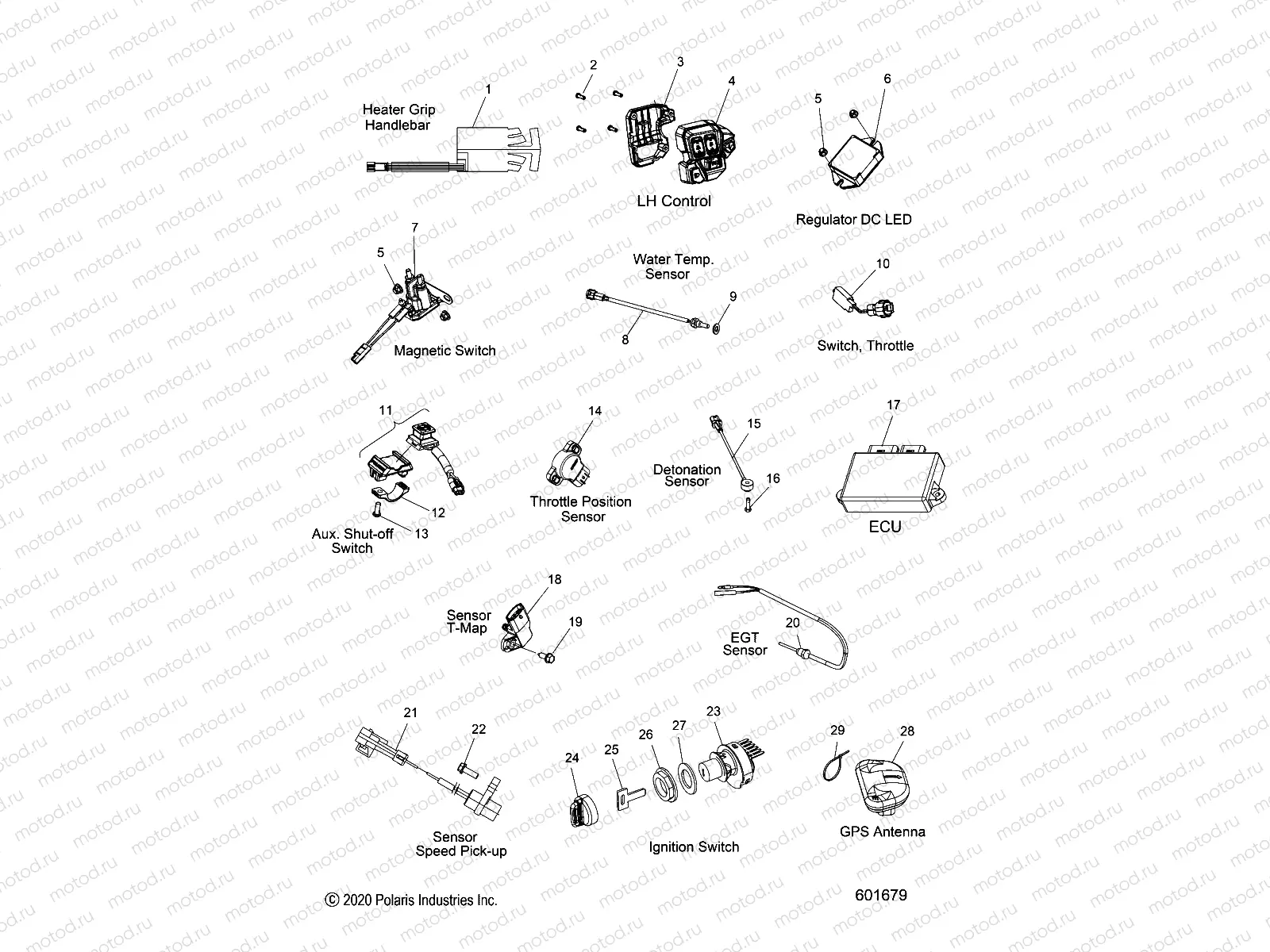 ELECTRICAL | ELECTRICAL, SWITCHES, SENSORS and COMPONENTS - S21EDB6PSL (601679)