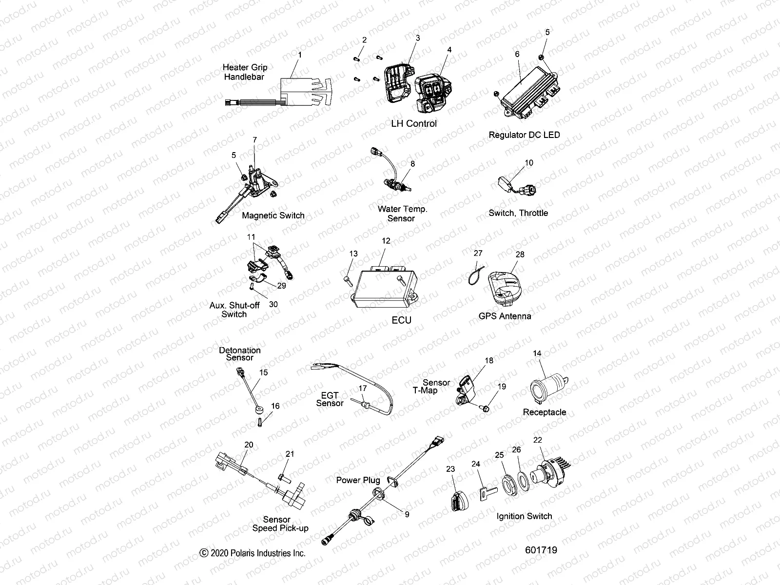 ELECTRICAL | ELECTRICAL, SWITCHES, SENSORS and COMPONENTS - S21EDE8RS (601719)