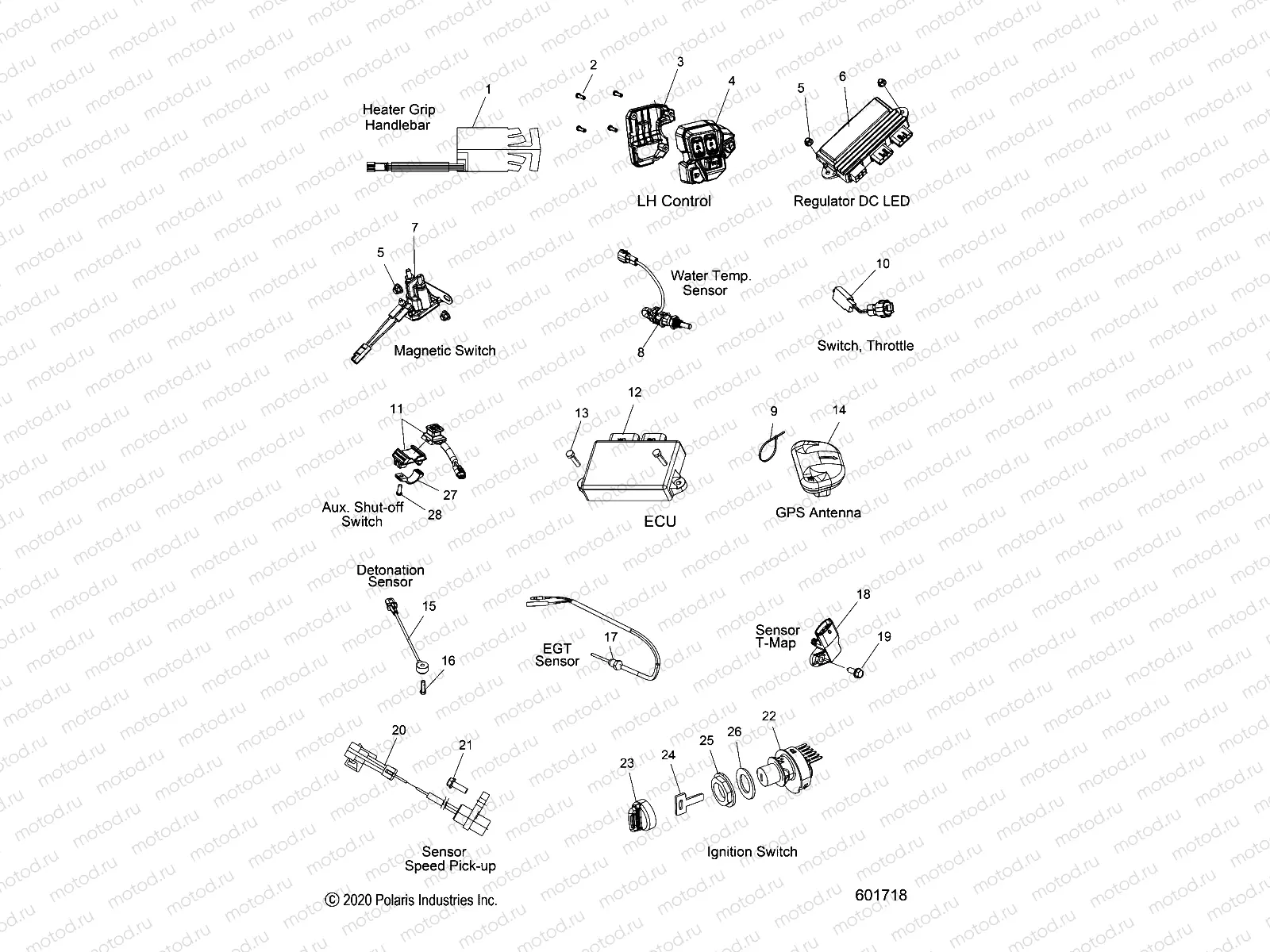 ELECTRICAL | ELECTRICAL, SWITCHES, SENSORS and COMPONENTS - S21EDP8RS (601718)