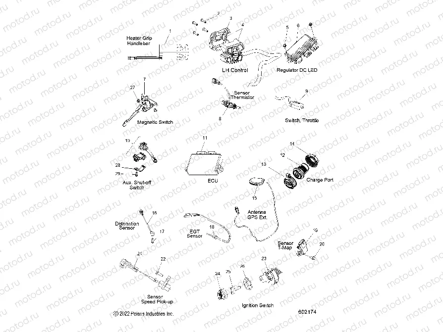 ELECTRICAL | ELECTRICAL, SWITCHES, SENSORS and COMPONENTS - S23TLT6REL (602174)