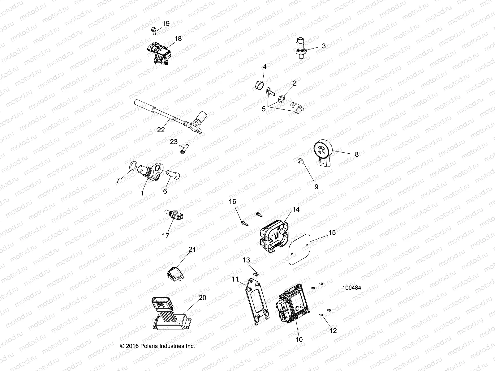 ELECTRICAL | ELECTRICAL, SWITCHES, SENSORS and ECL - A19S6E57R1